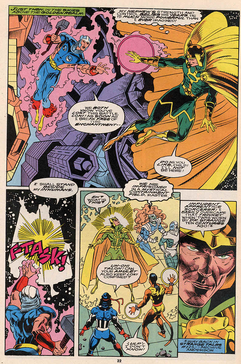 Read online Guardians of the Galaxy (1990) comic -  Issue #43 - 18
