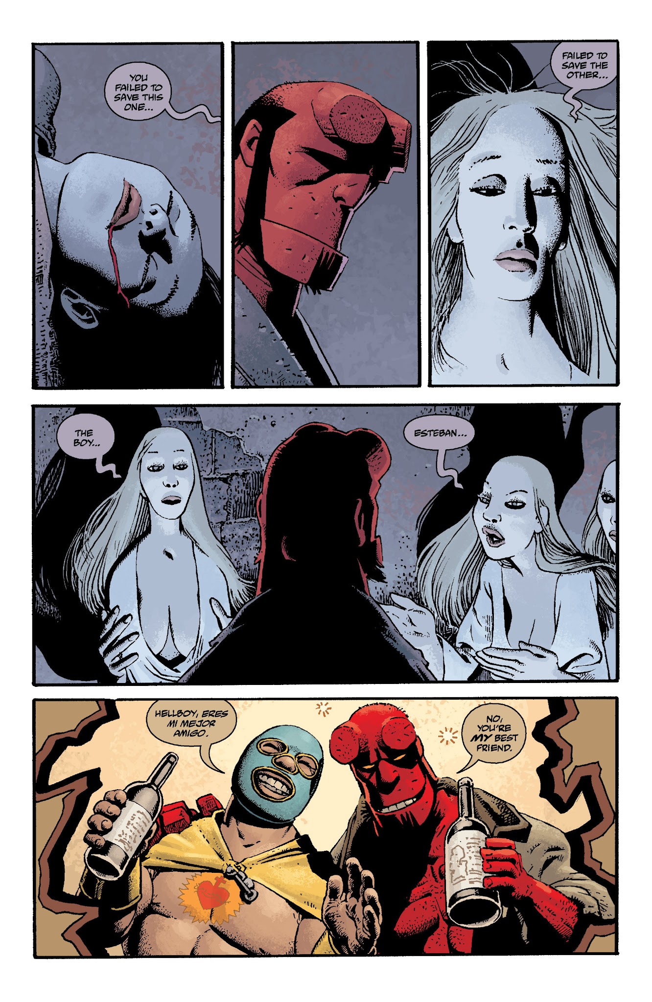 Read online Hellboy In Mexico comic -  Issue # TPB - 121
