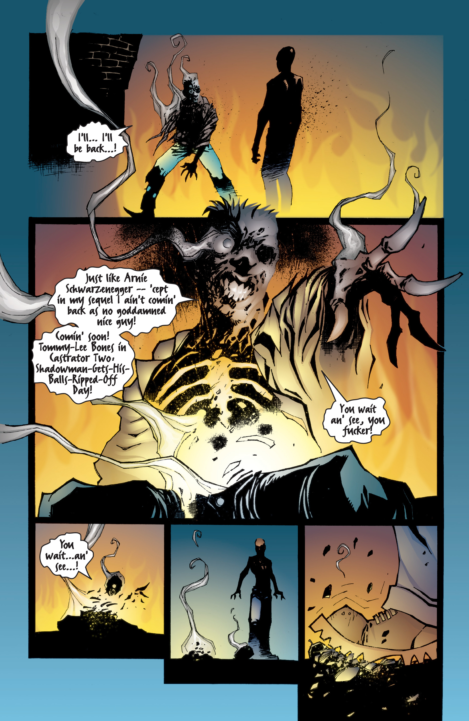 Read online Shadowman by Garth Ennis & Ashley Wood comic -  Issue # TPB - 90