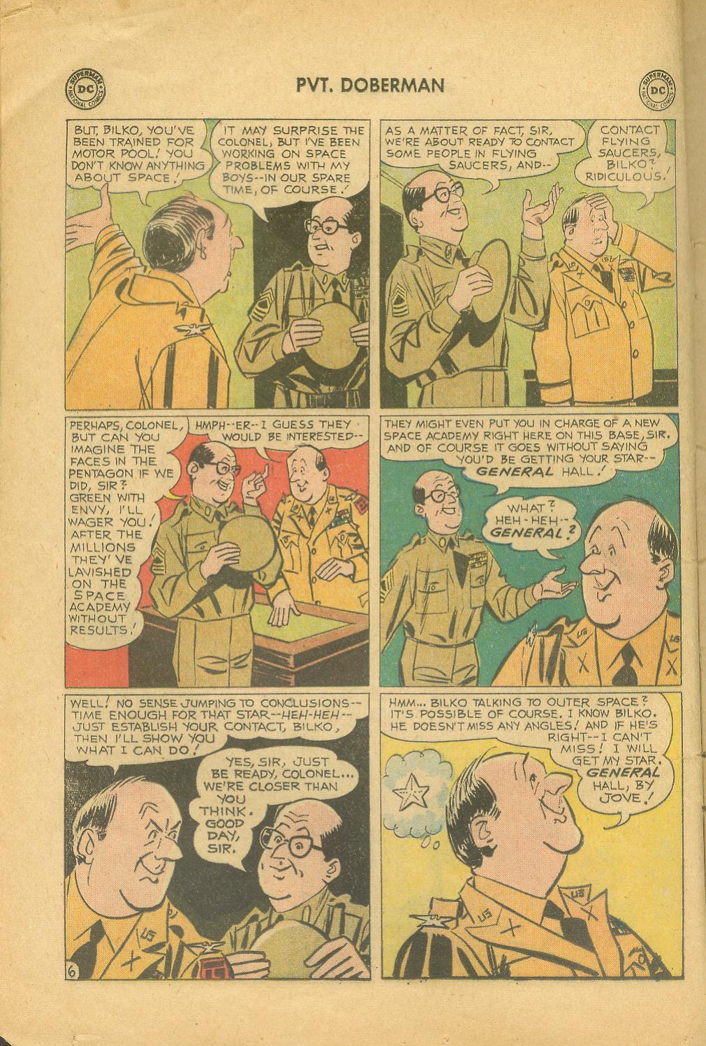Read online Sgt. Bilko's Pvt. Doberman comic -  Issue #10 - 8