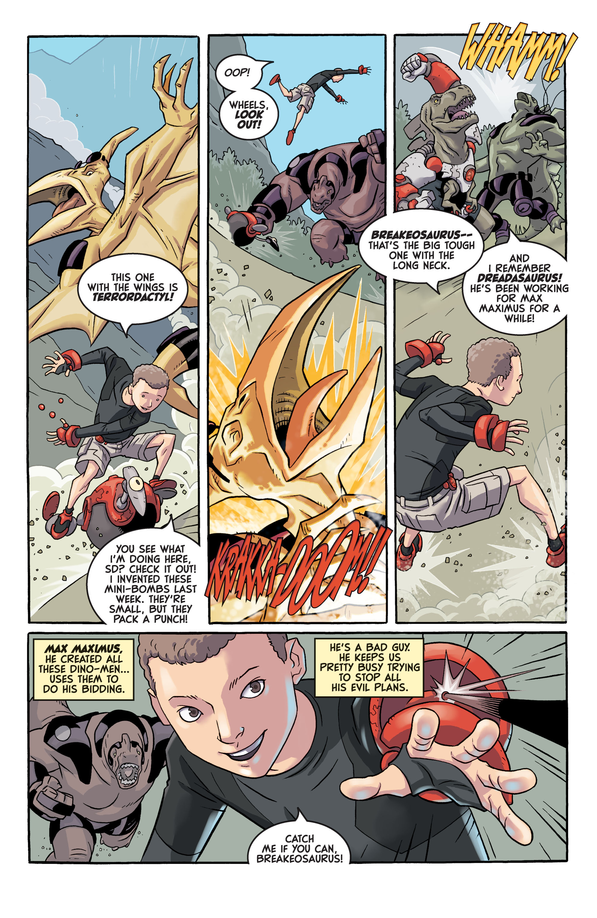 Read online Super Dinosaur (2011) comic -  Issue #1 - 5