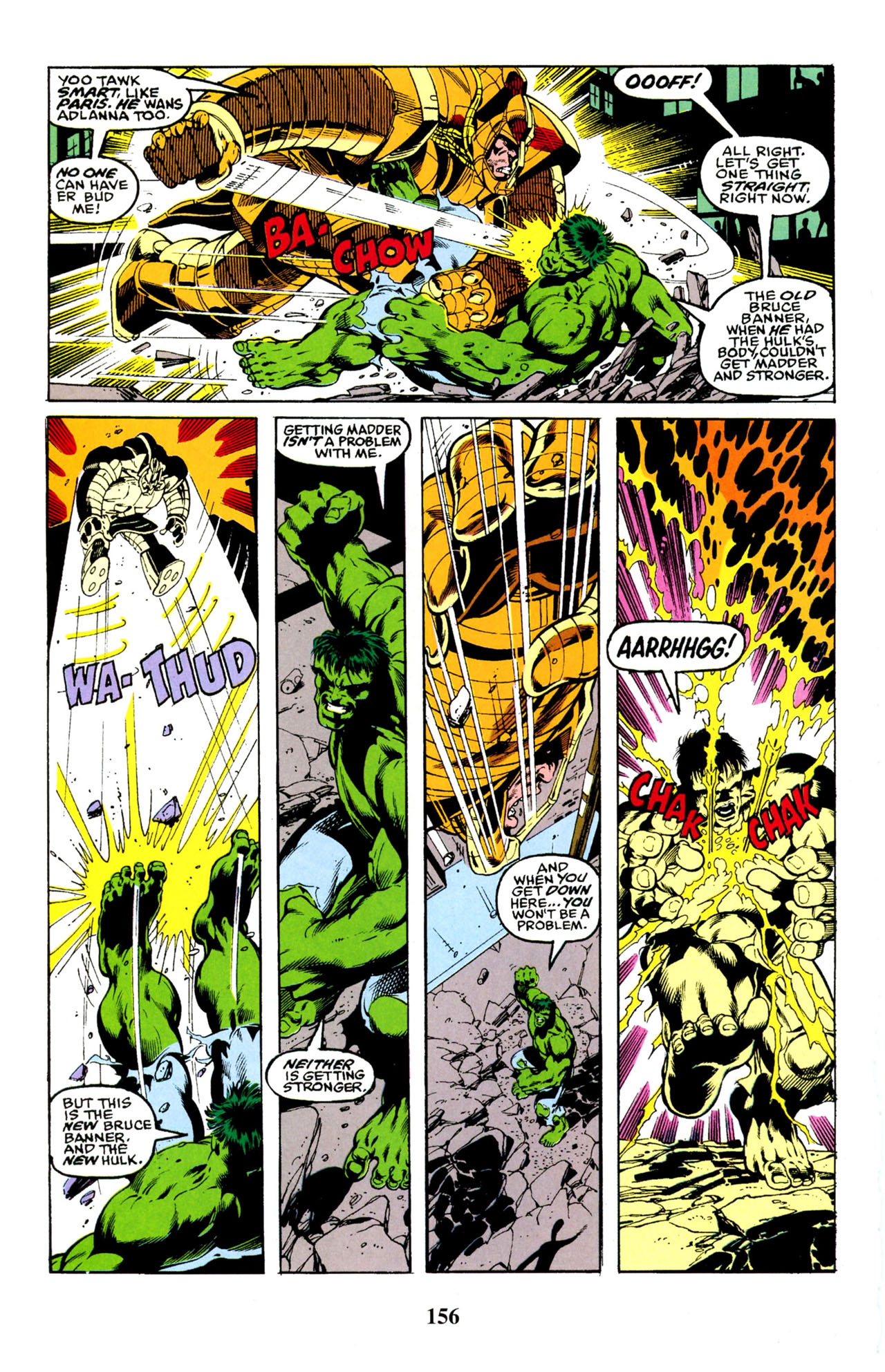 Read online Hulk Visionaries: Peter David comic -  Issue # TPB 6 - 157