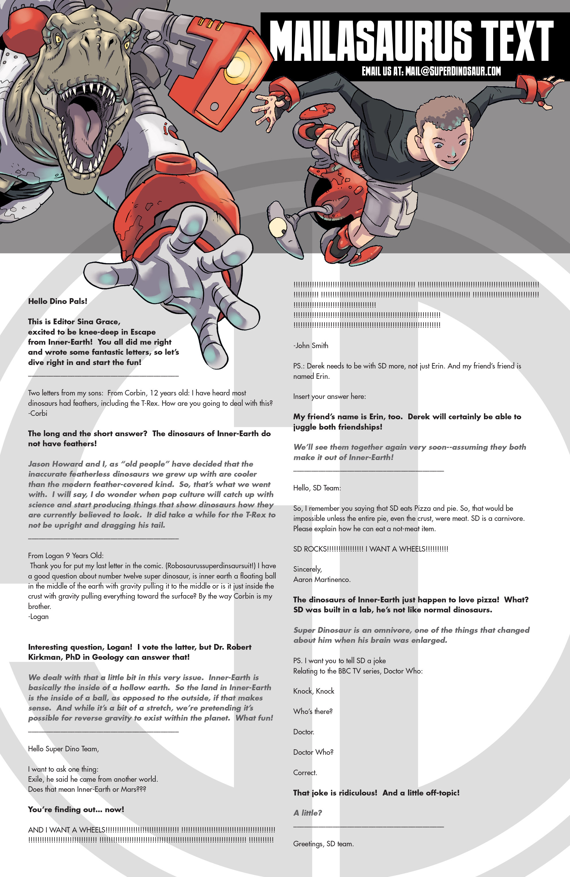 Read online Super Dinosaur (2011) comic -  Issue #13 - 23