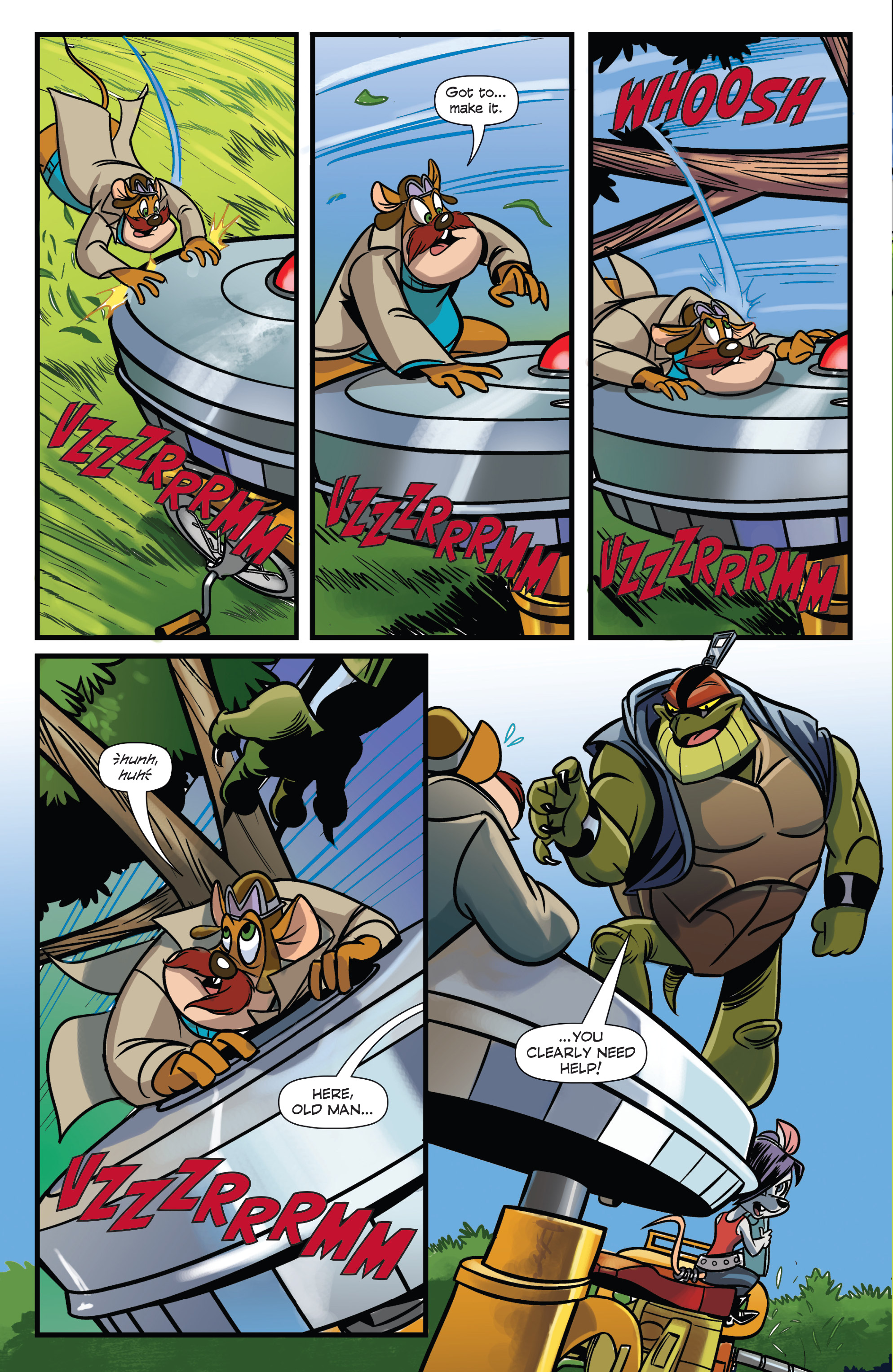 Read online Disney Afternoon Giant comic -  Issue #5 - 36