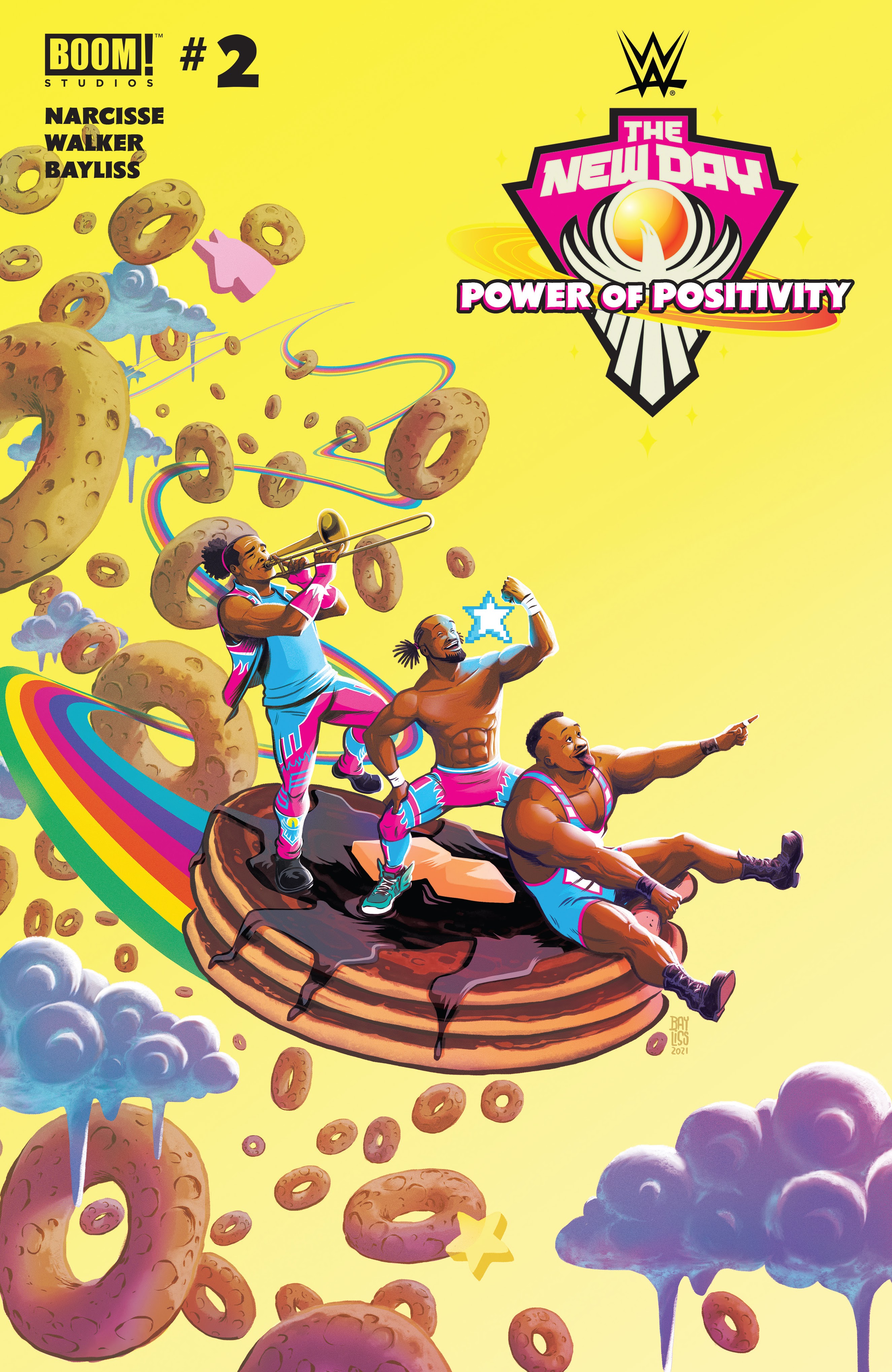 Read online WWE The New Day: Power of Positivity comic -  Issue #2 - 1
