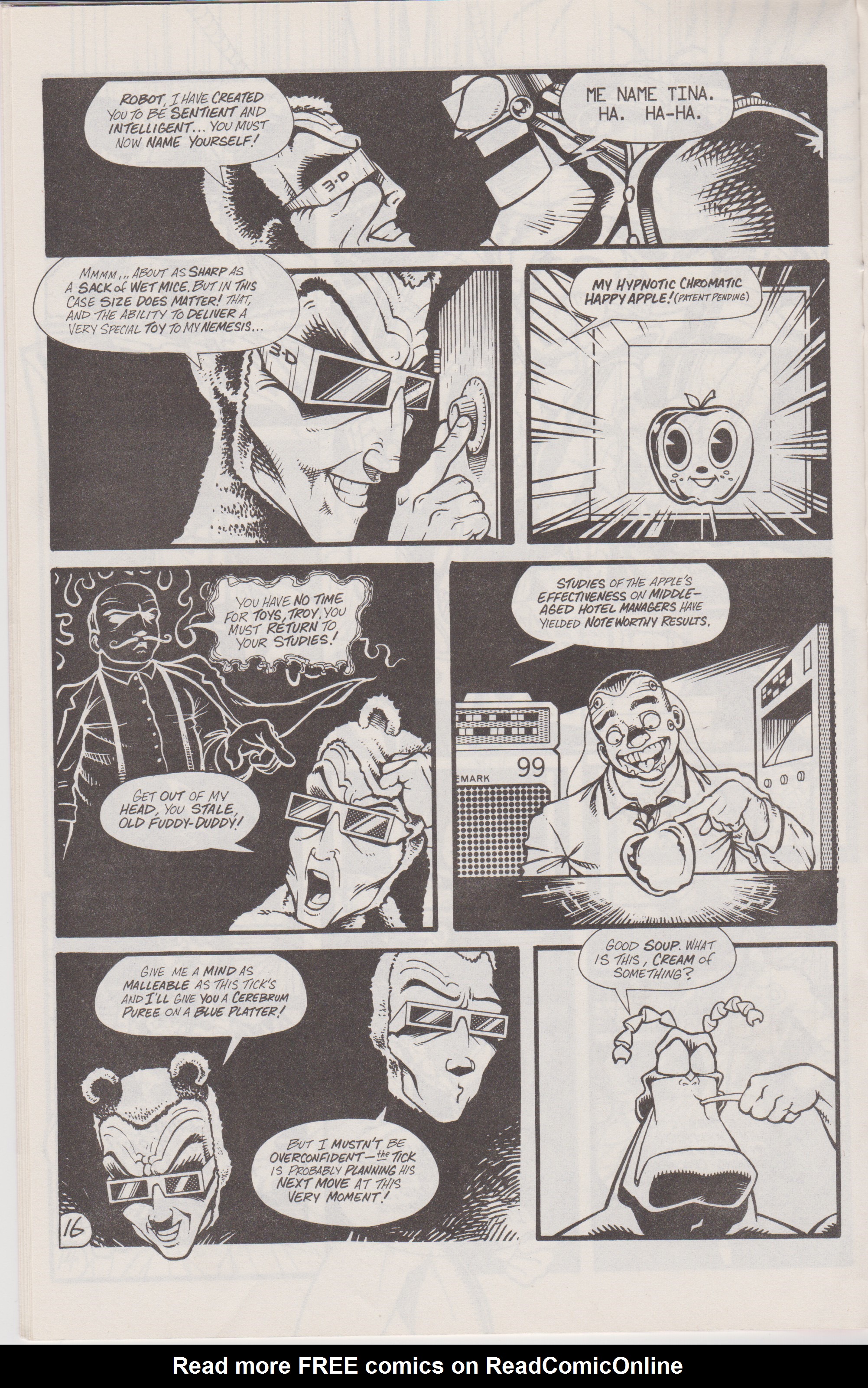 Read online The Tick's Back comic -  Issue # Full - 18