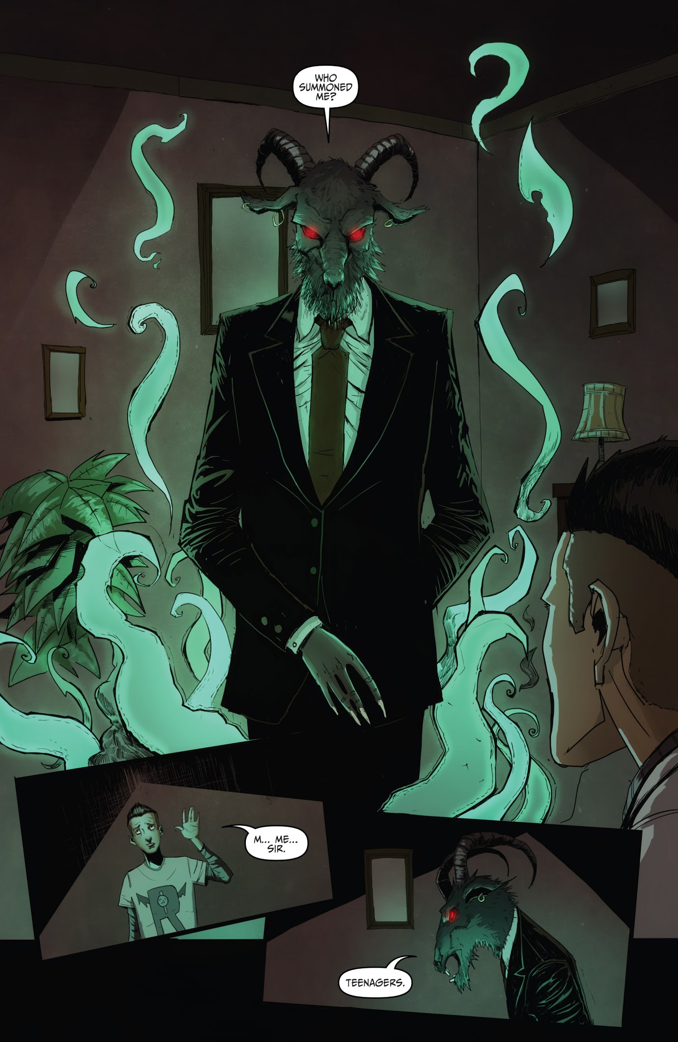 Read online October Faction: Supernatural Dreams comic -  Issue #1 - 13