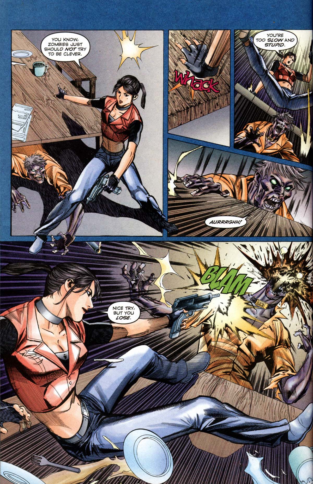 Read online Resident Evil Code: Veronica comic -  Issue #1 - 32