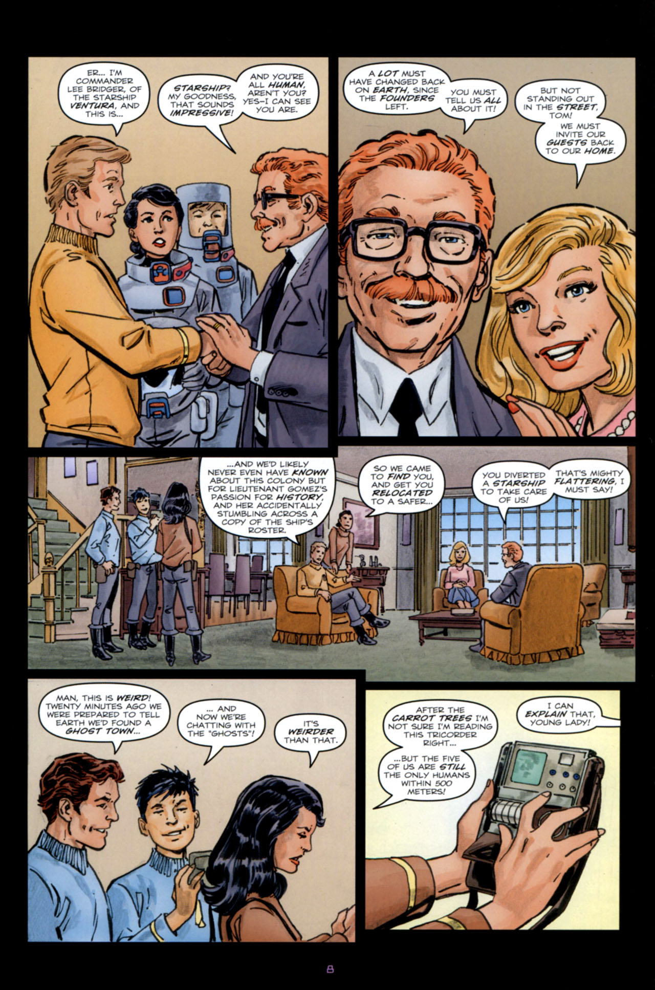 Read online Star Trek: Crew comic -  Issue #3 - 8