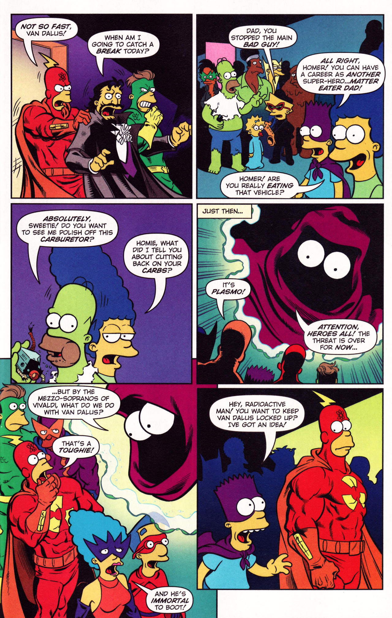 Read online Bongo Comics Presents Simpsons Super Spectacular comic -  Issue #6 - 31
