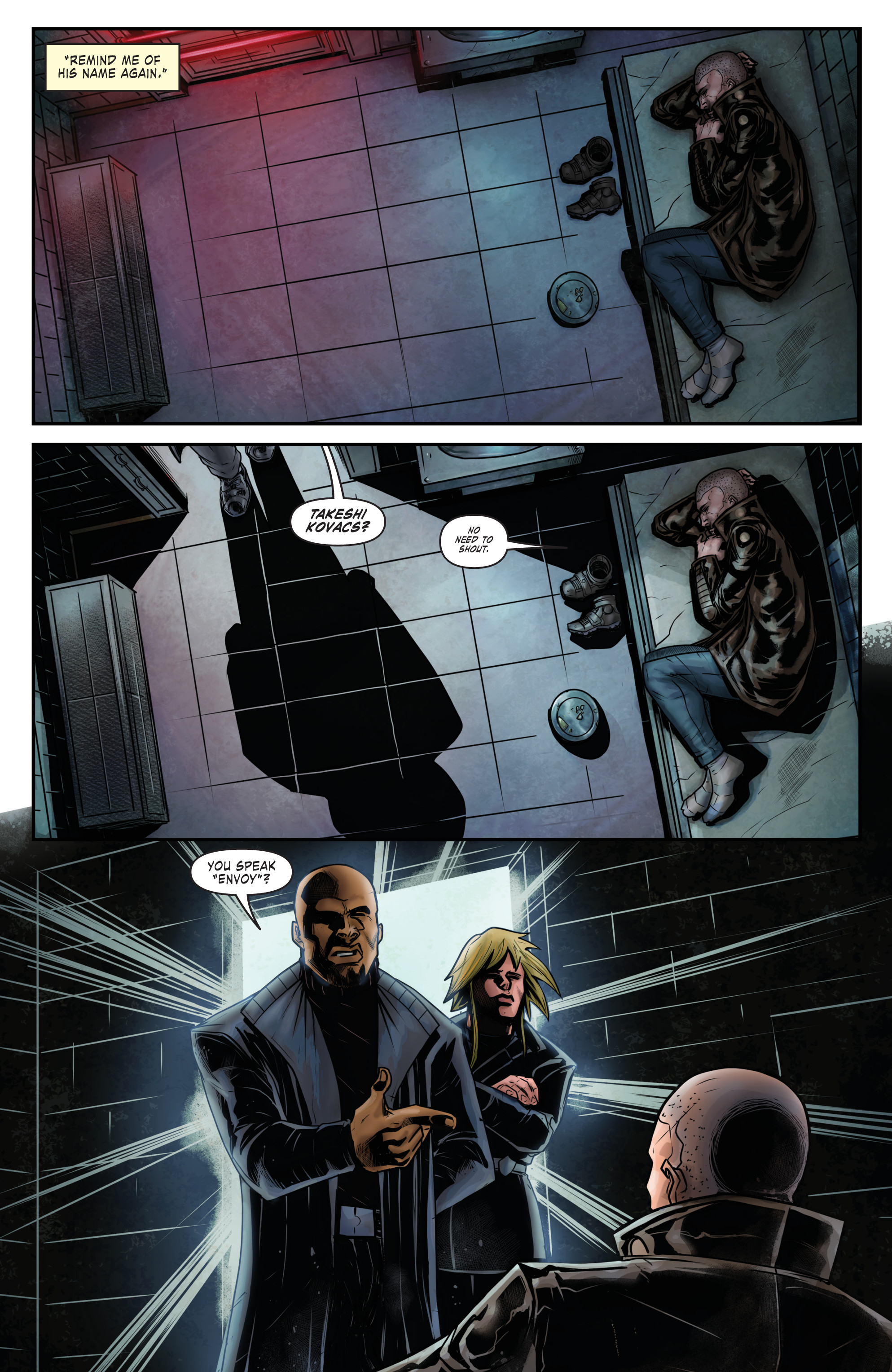 Read online Altered Carbon: Download Blues comic -  Issue # TPB - 25