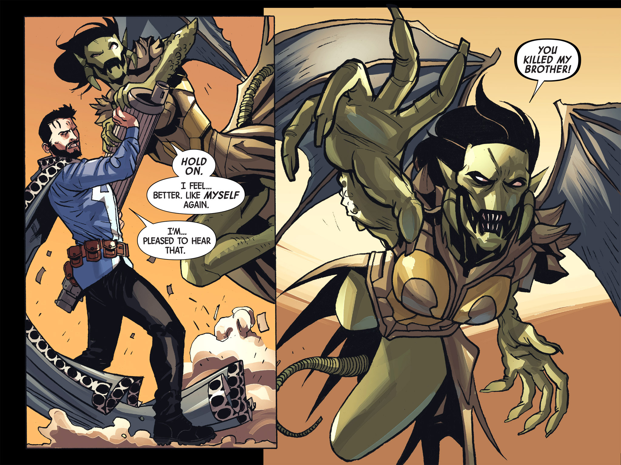 Read online Doctor Strange/Punisher: Magic Bullets Infinite Comic comic -  Issue #8 - 28