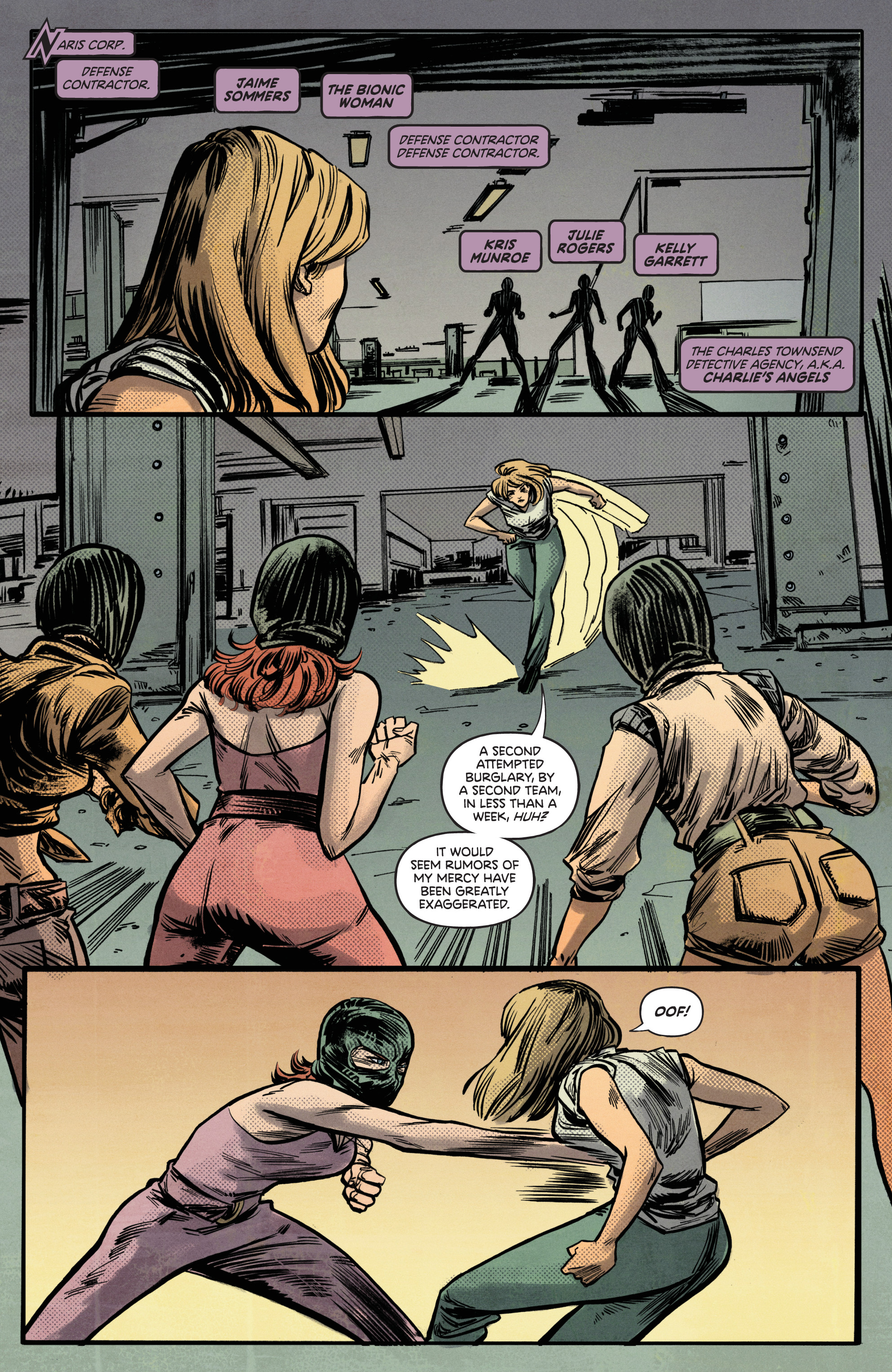 Read online Charlie's Angels vs. The Bionic Woman comic -  Issue #2 - 4