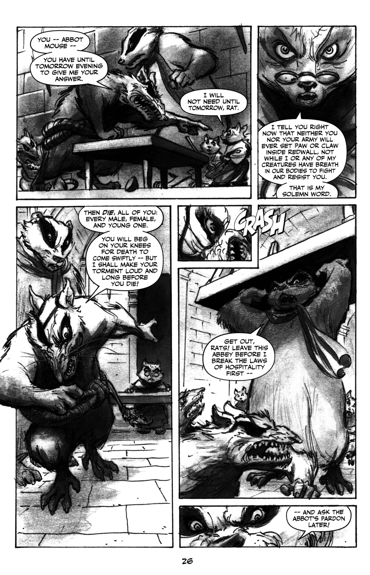 Read online Redwall: The Graphic Novel comic -  Issue # TPB - 31