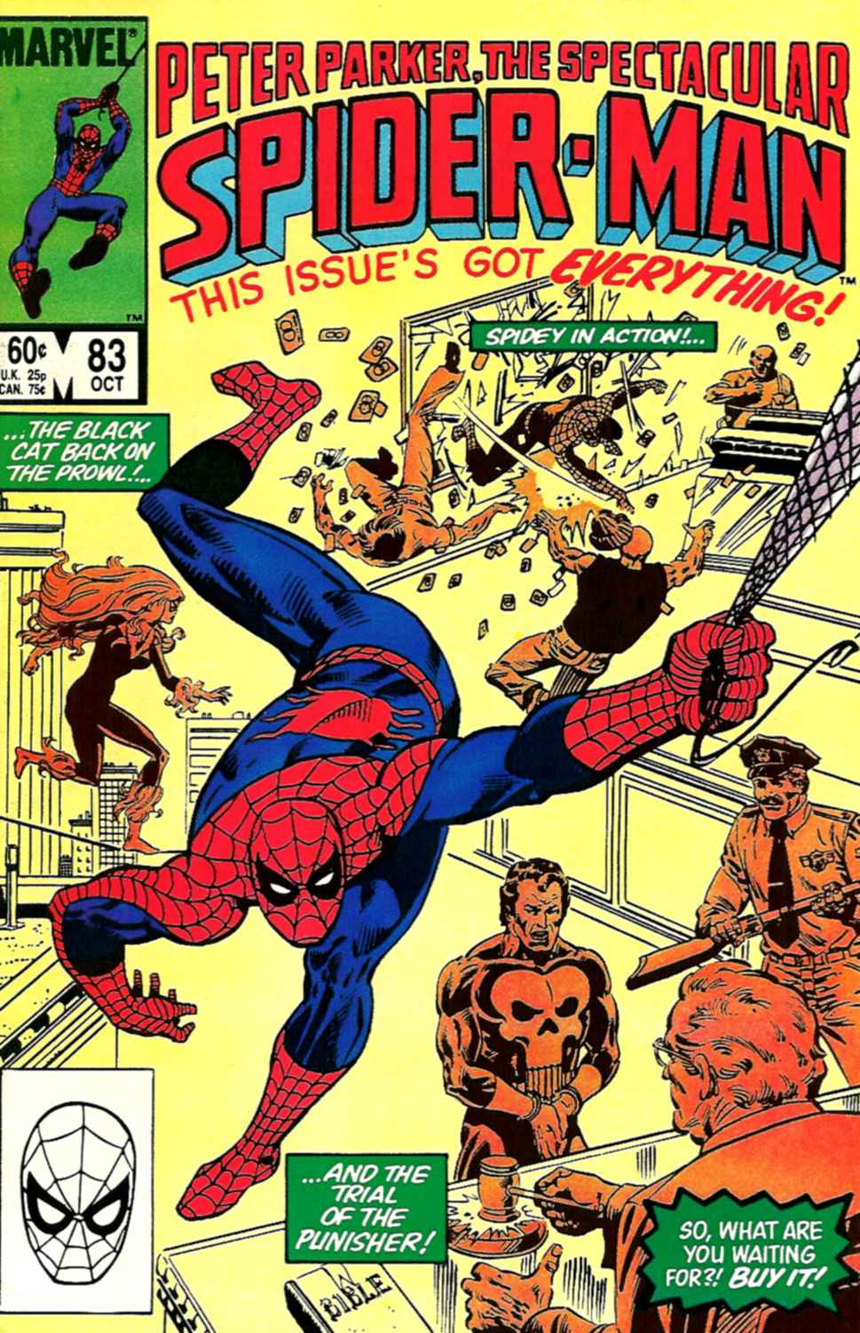 Read online The Spectacular Spider-Man (1976) comic -  Issue #83 - 1