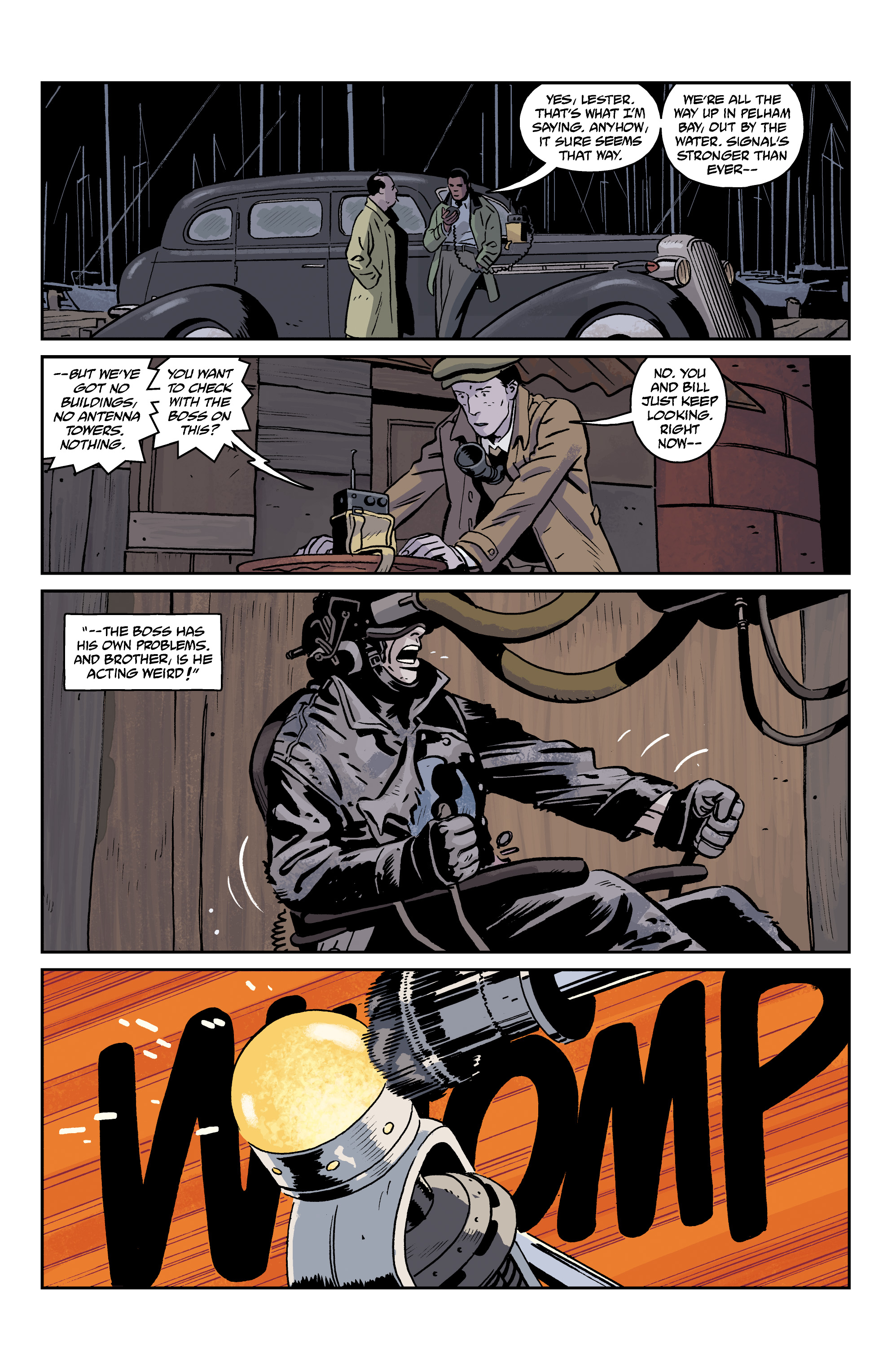 Read online Lobster Johnson: Metal Monsters of Midtown comic -  Issue #3 - 12