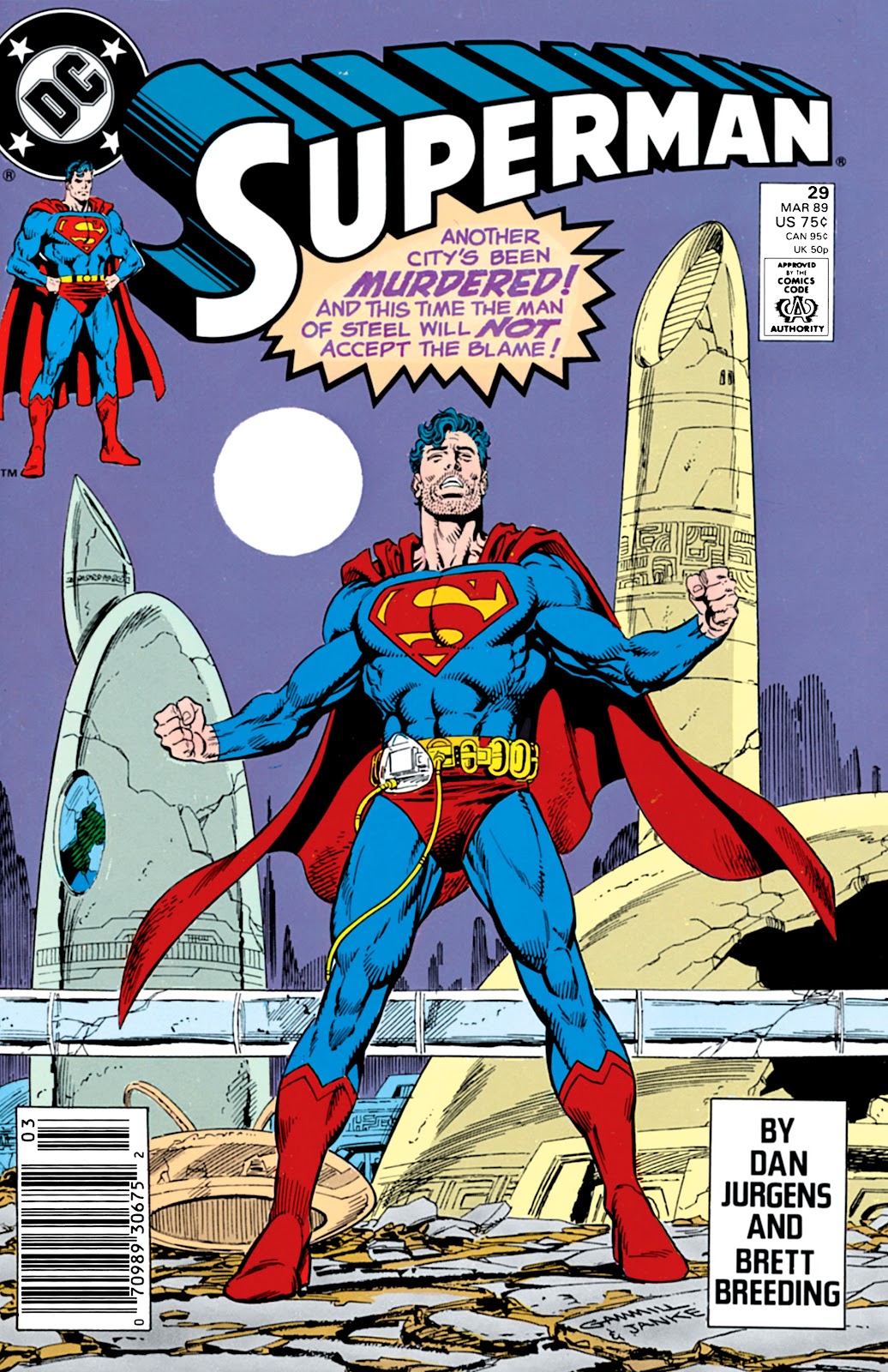 Superman (1987) issue 29 - Page 1