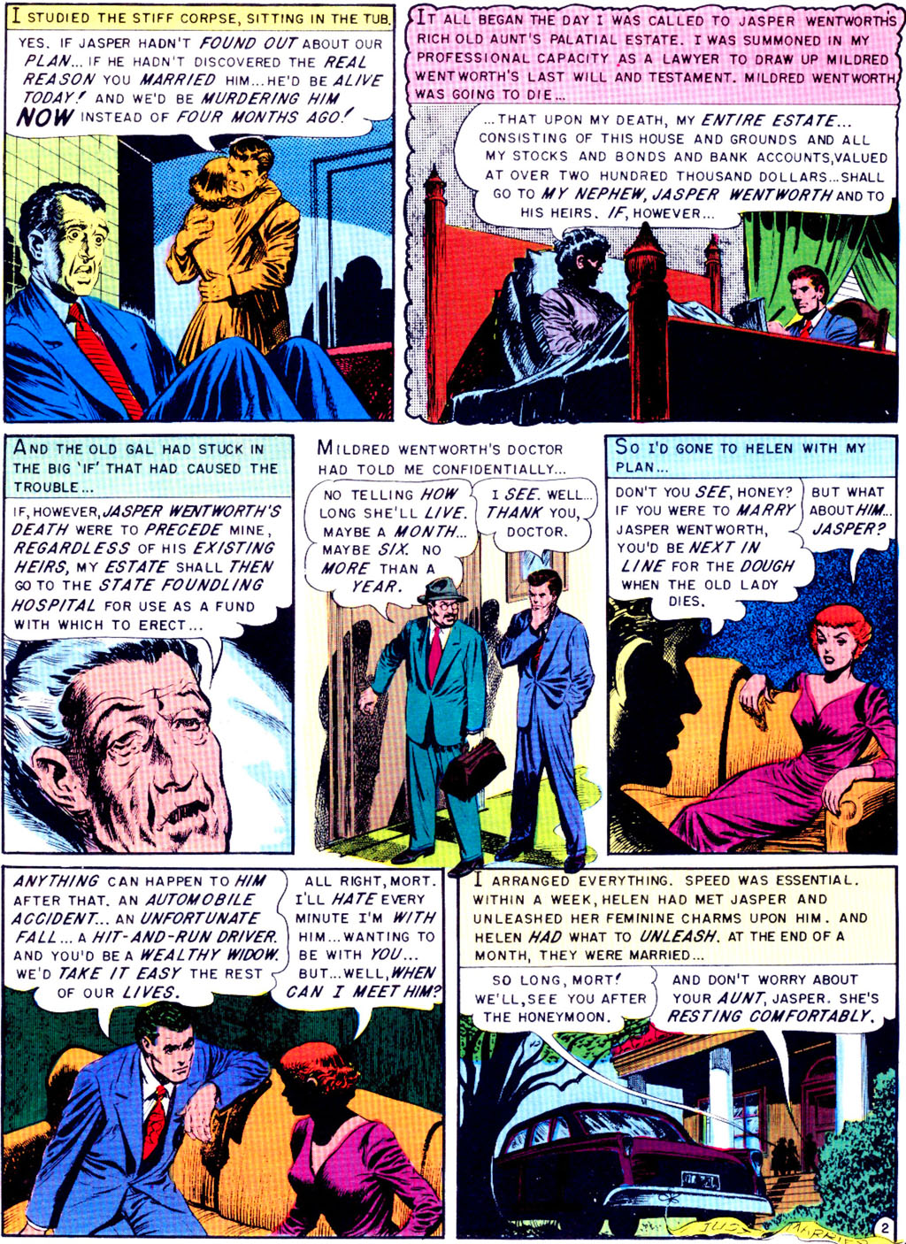 Read online Crime SuspenStories comic -  Issue #18 - 47