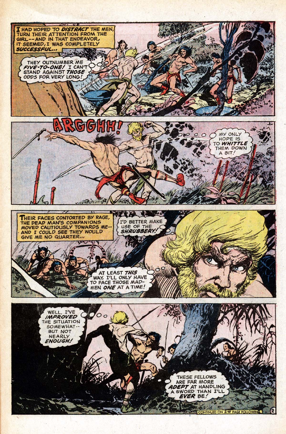 Read online Korak, Son of Tarzan (1972) comic -  Issue #48 - 21