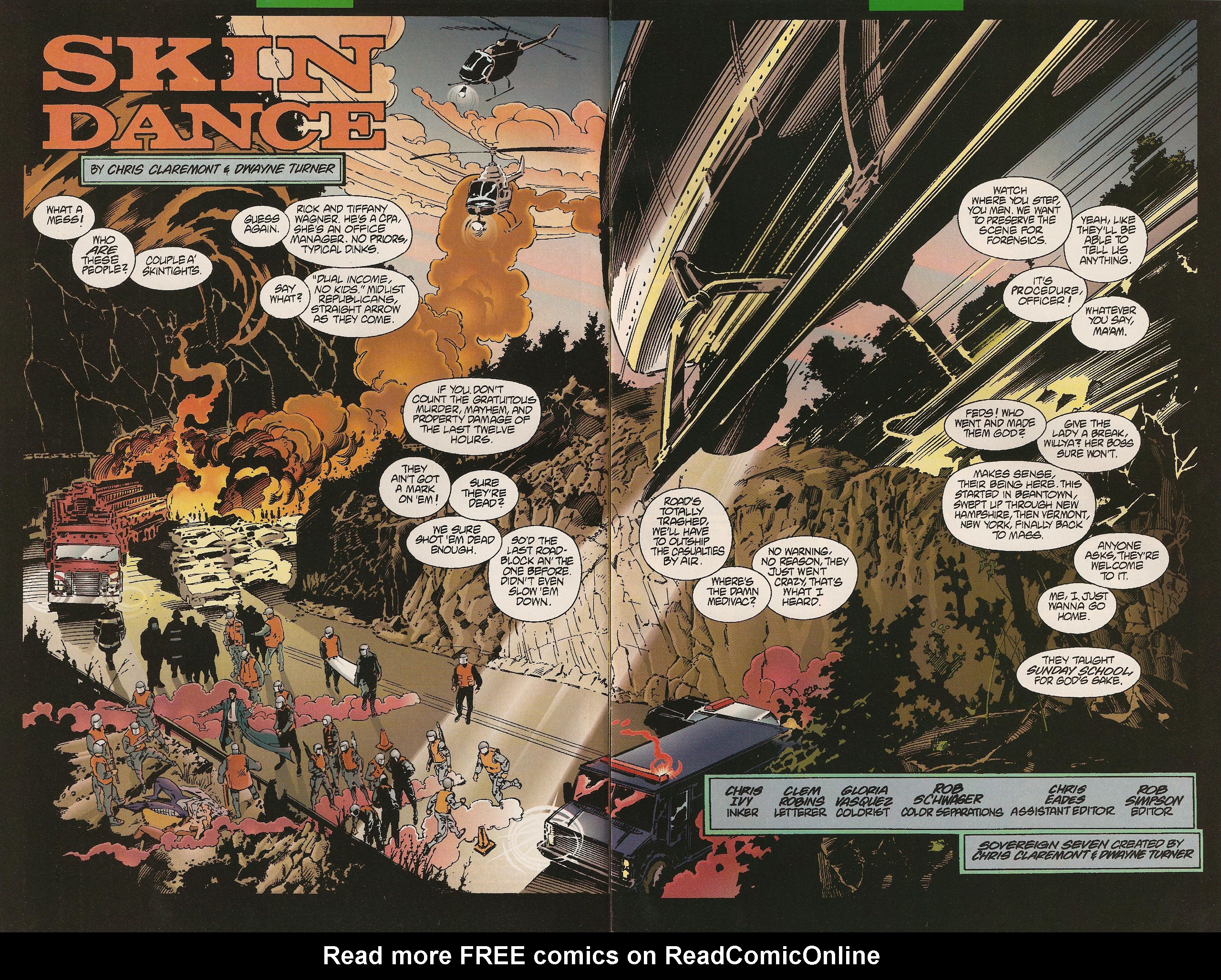 Read online Sovereign Seven comic -  Issue #4 - 5