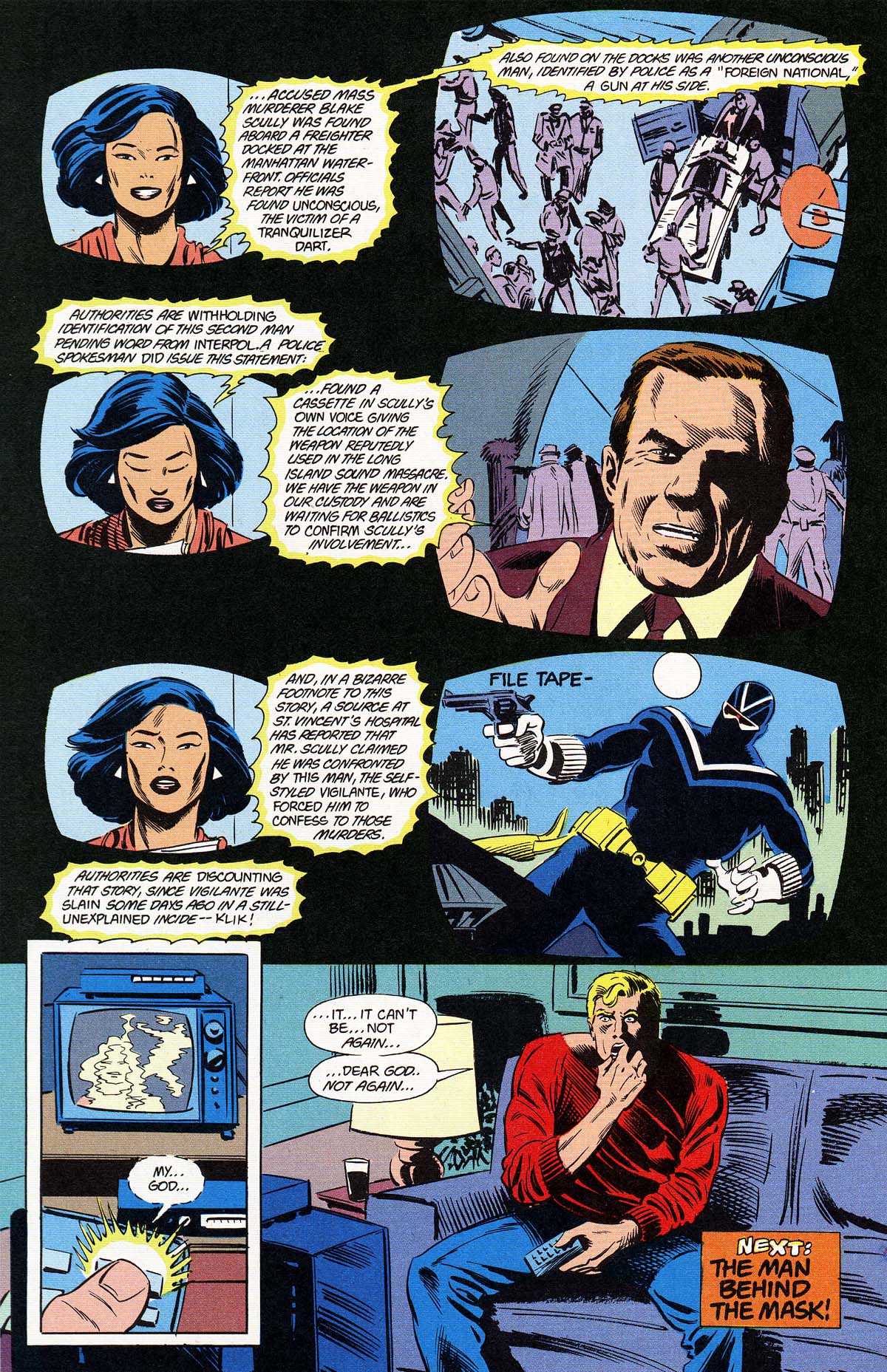 Read online Vigilante (1983) comic -  Issue #28 - 30