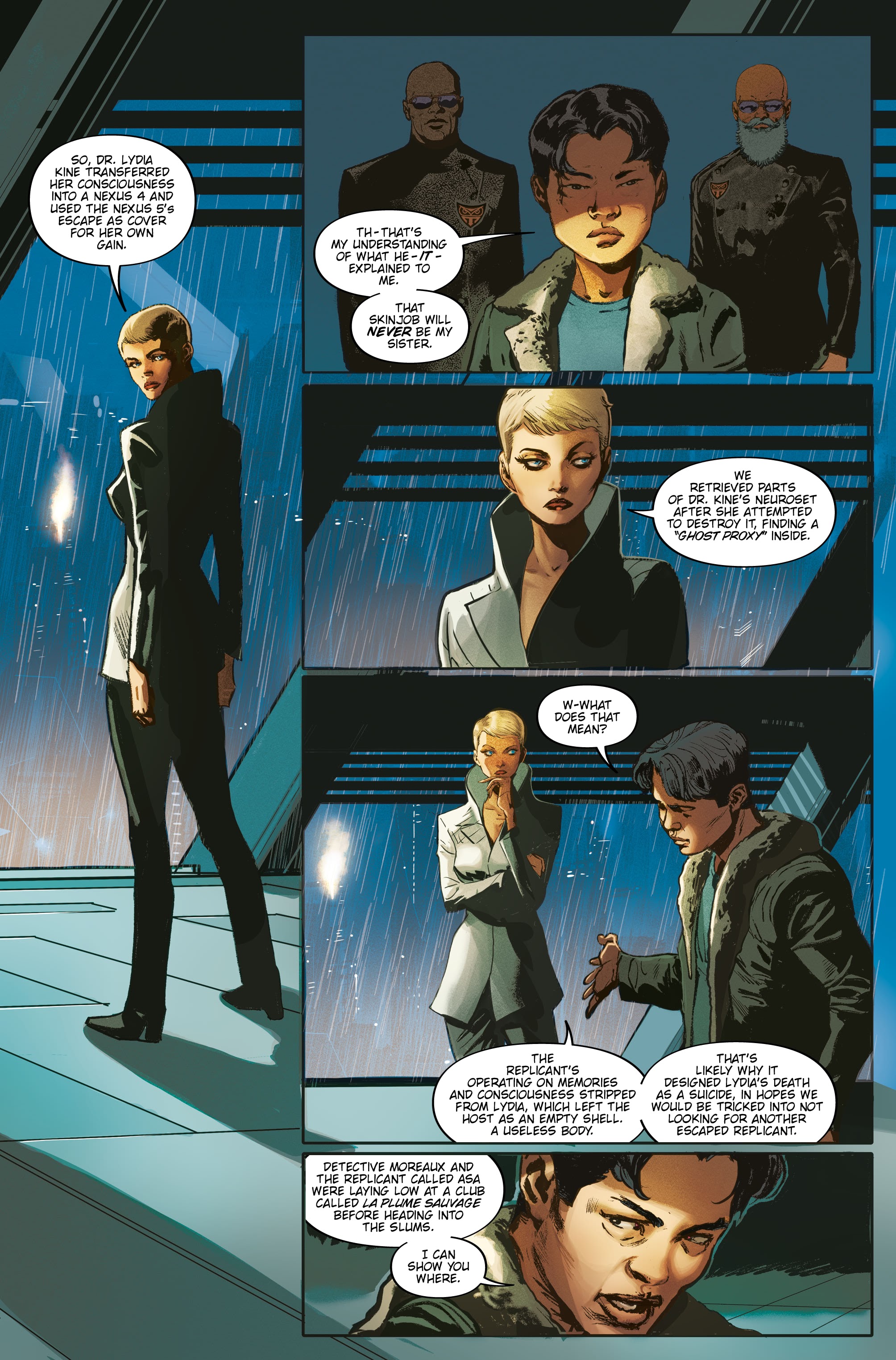 Read online Blade Runner Origins comic -  Issue #7 - 25