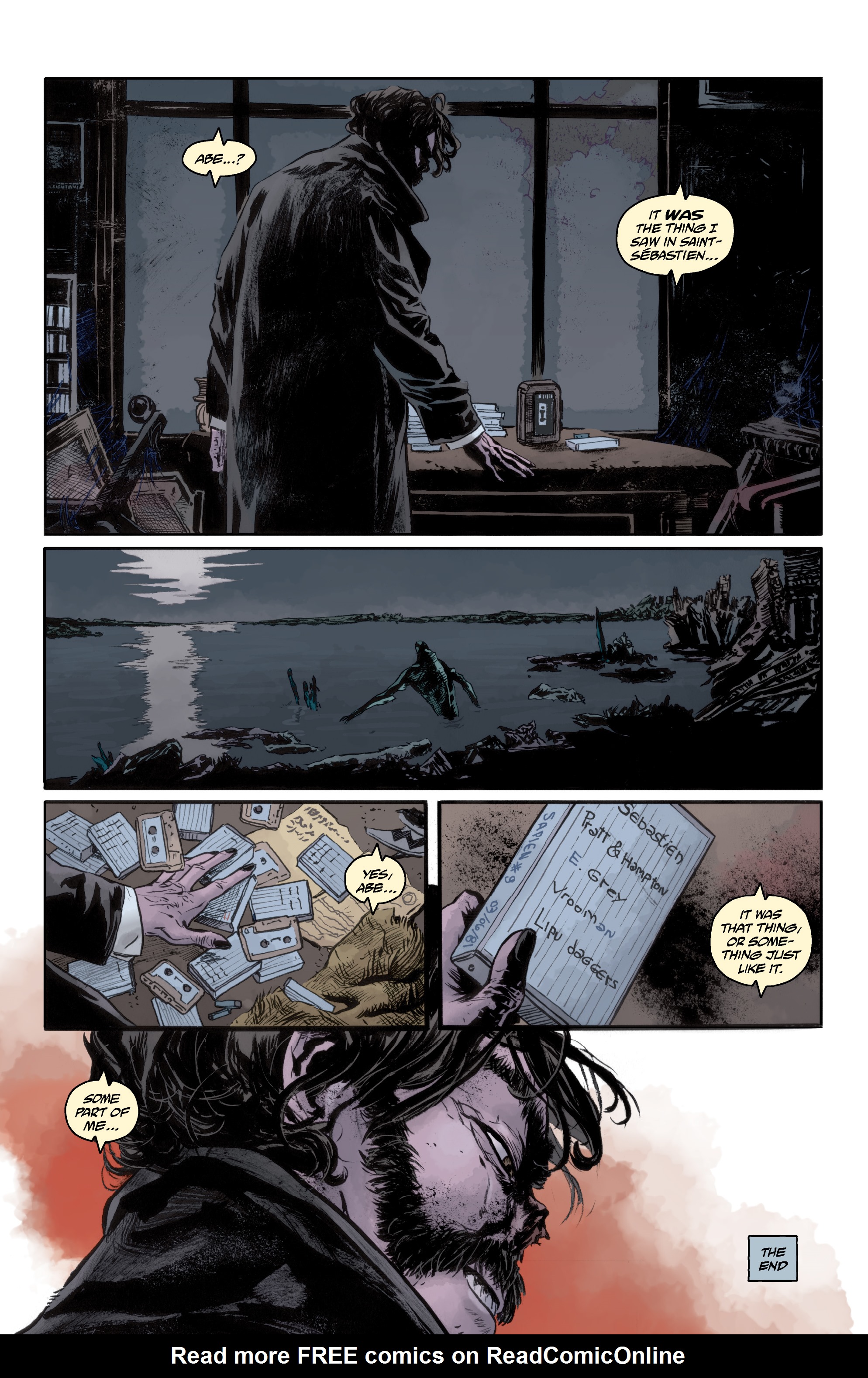 Read online Abe Sapien comic -  Issue # _TPB Dark and Terrible 2 (Part 4) - 12