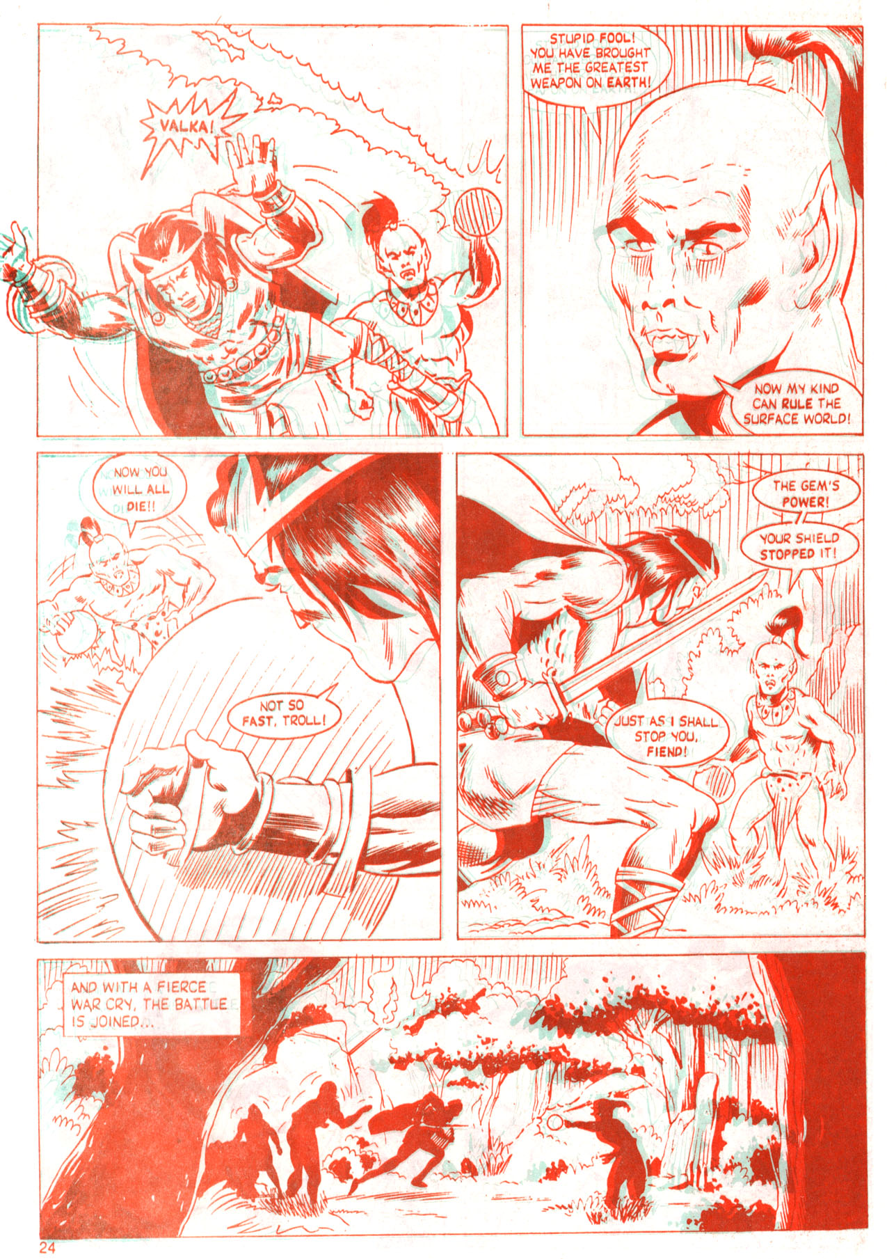 Read online Blackthorne 3-D Series comic -  Issue #51 - 25