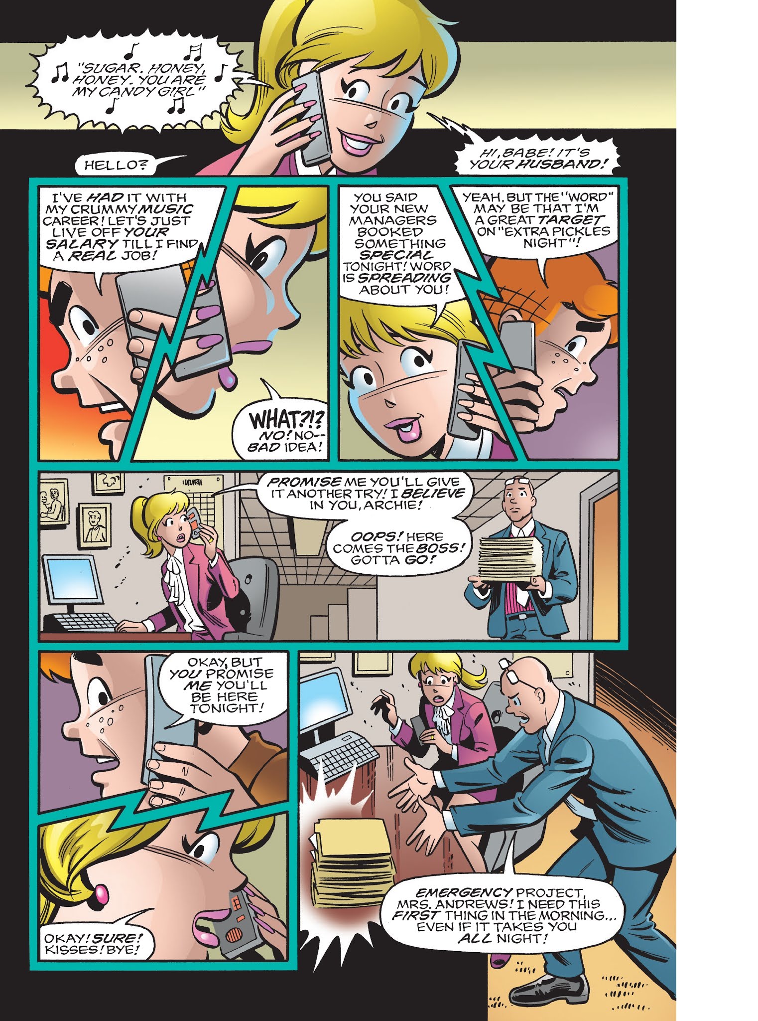 Read online Archie 75th Anniversary Digest comic -  Issue #11 - 198