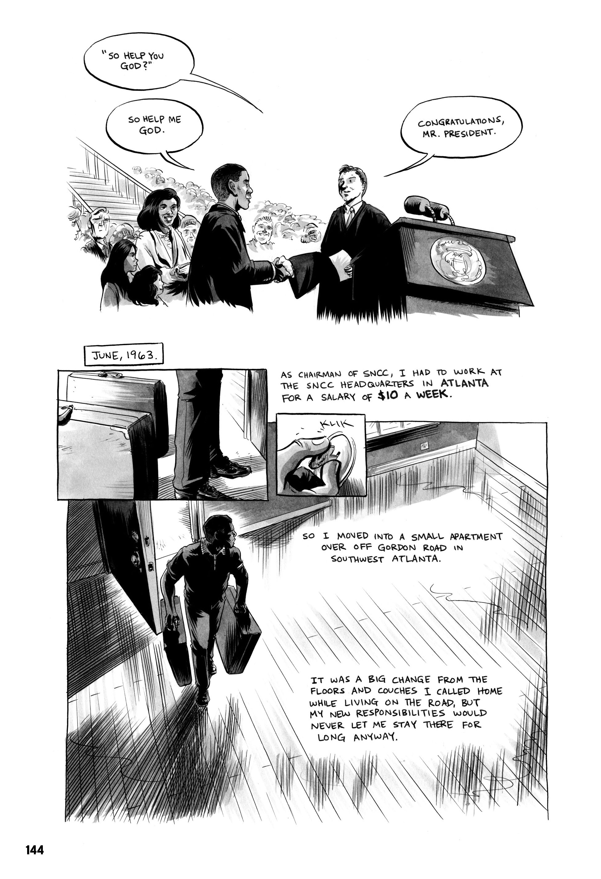 Read online March comic -  Issue #2 - 142