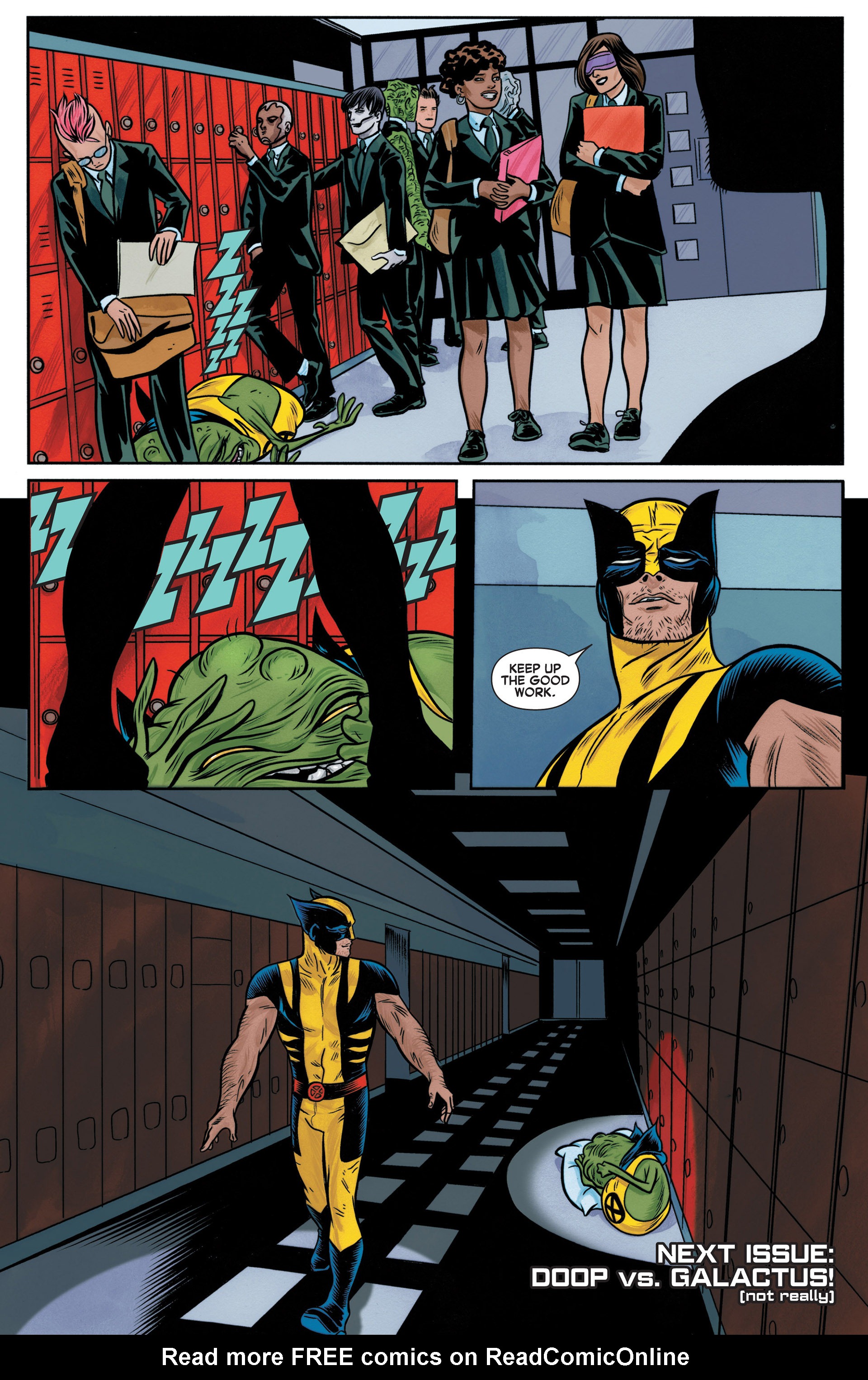 Read online Wolverine & The X-Men comic -  Issue #17 - 22