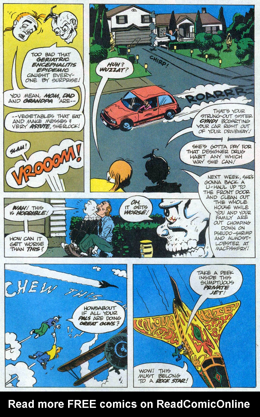 Read online Mort The Dead Teenager comic -  Issue #4 - 8