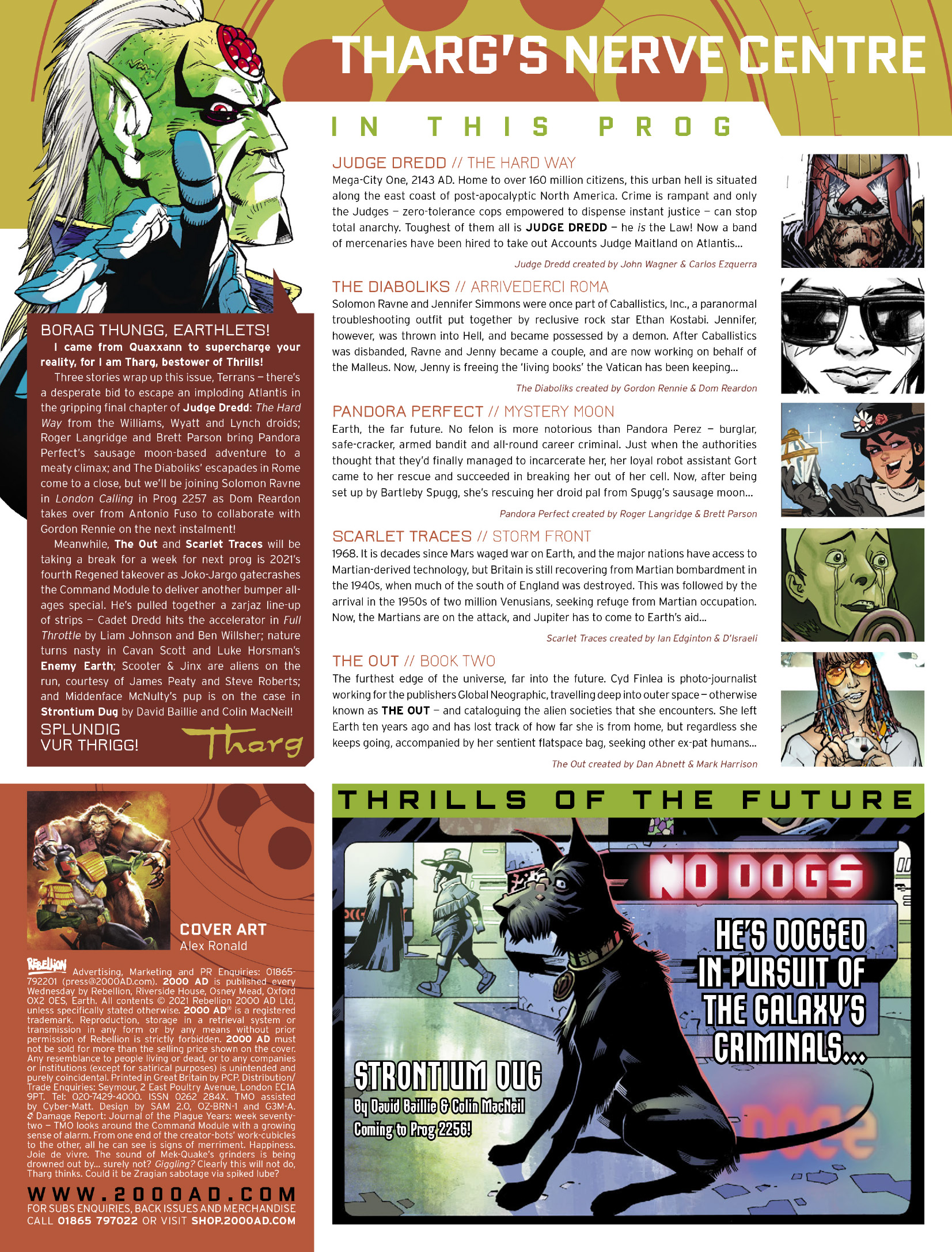 Read online 2000 AD comic -  Issue #2255 - 2