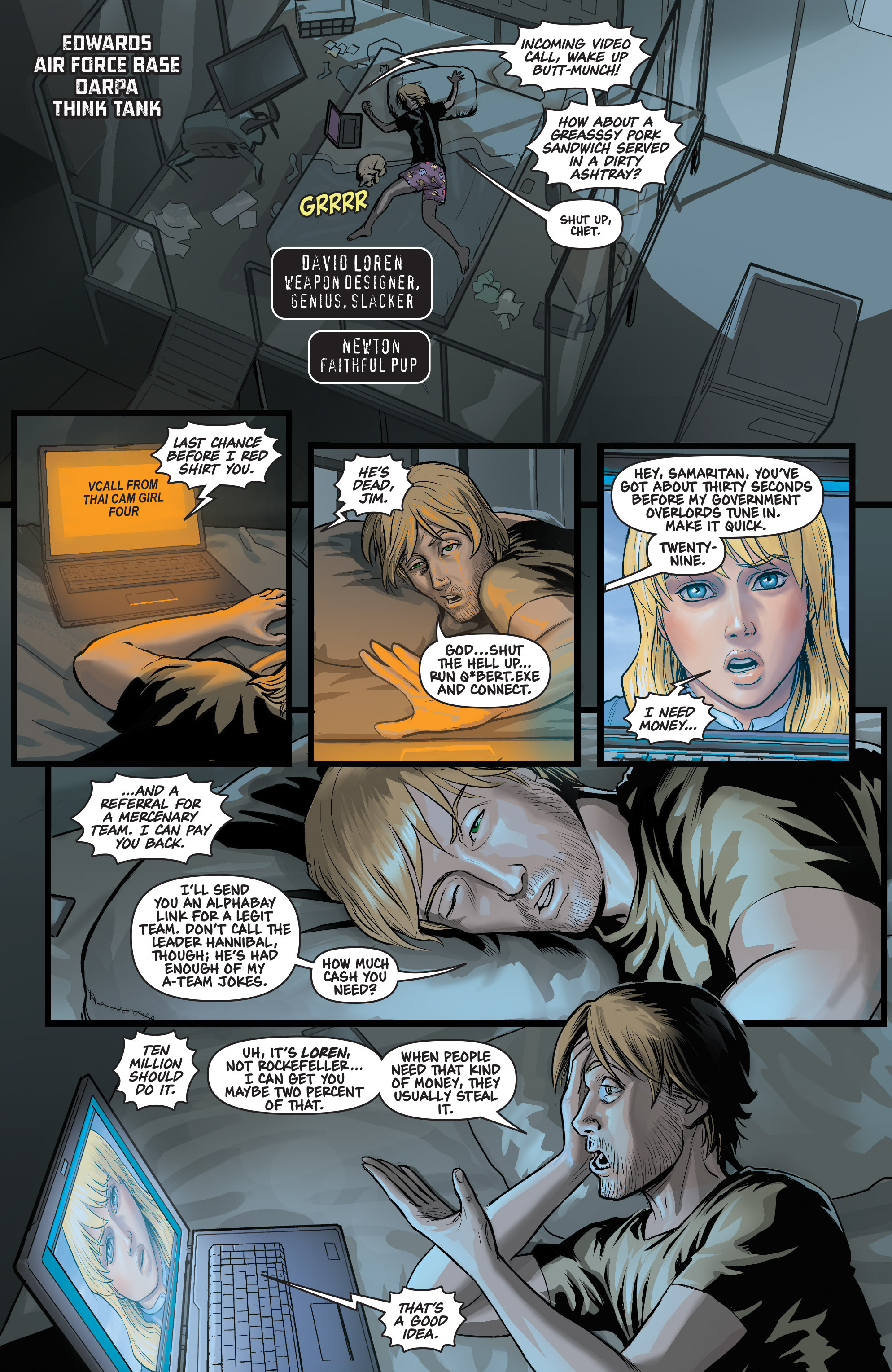 Read online Samaritan: Vertias comic -  Issue #1 - 11