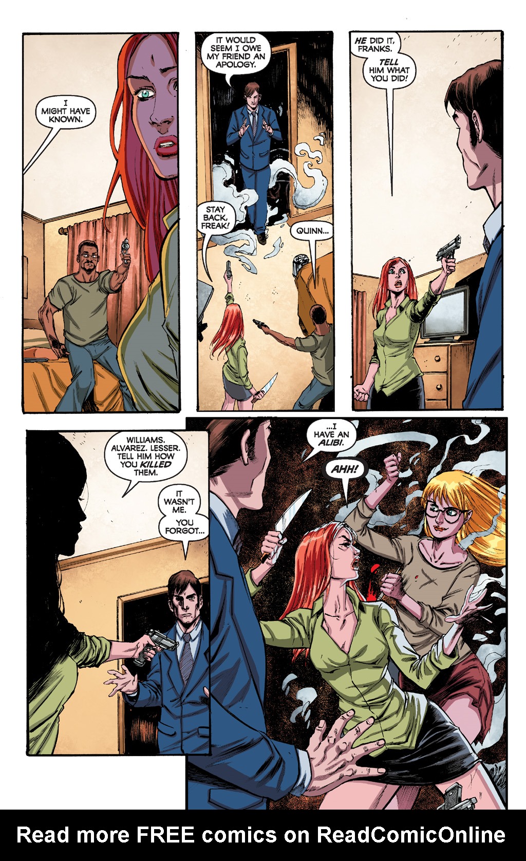 Read online Ex Sanguine comic -  Issue #5 - 12