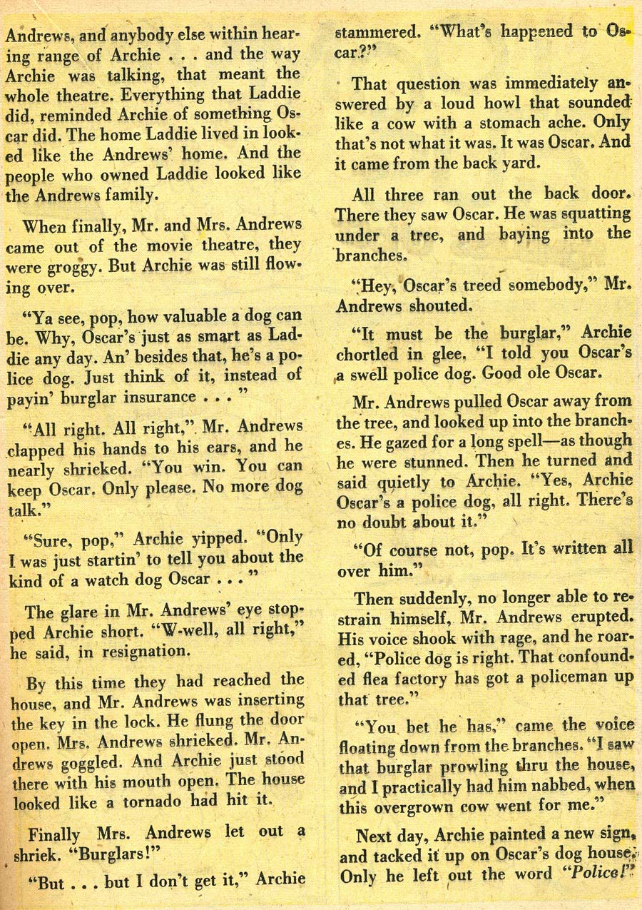 Read online Pep Comics comic -  Issue #64 - 32