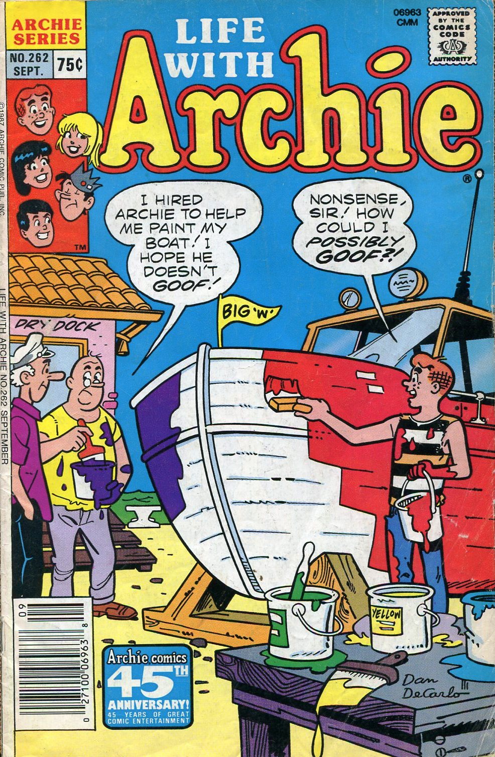 Read online Life With Archie (1958) comic -  Issue #262 - 1