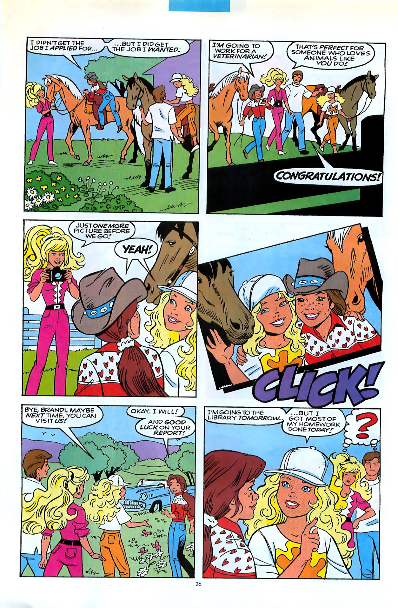 Read online Barbie comic -  Issue #30 - 28