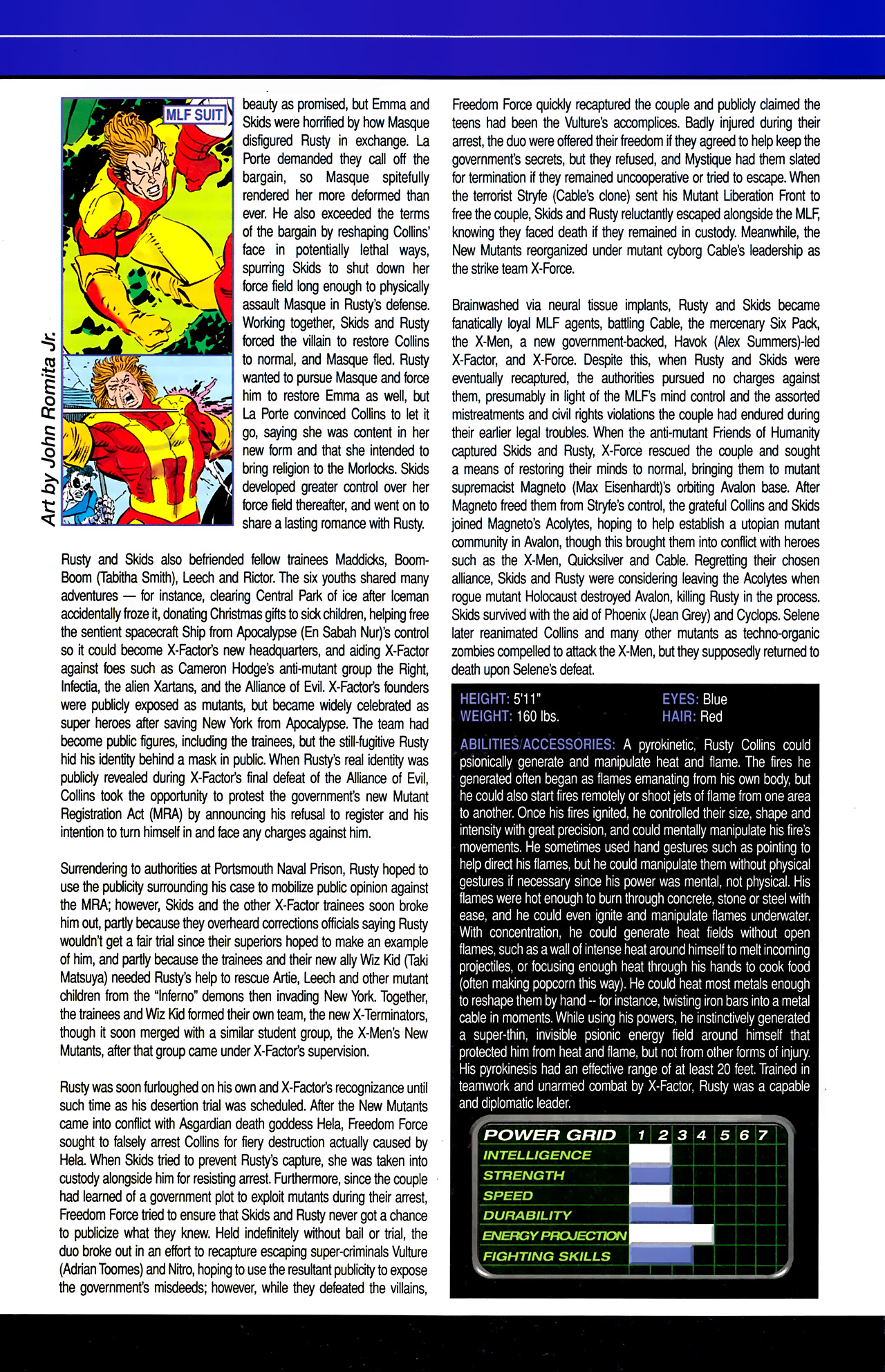 Read online X-Men: Phoenix Force Handbook comic -  Issue # Full - 12
