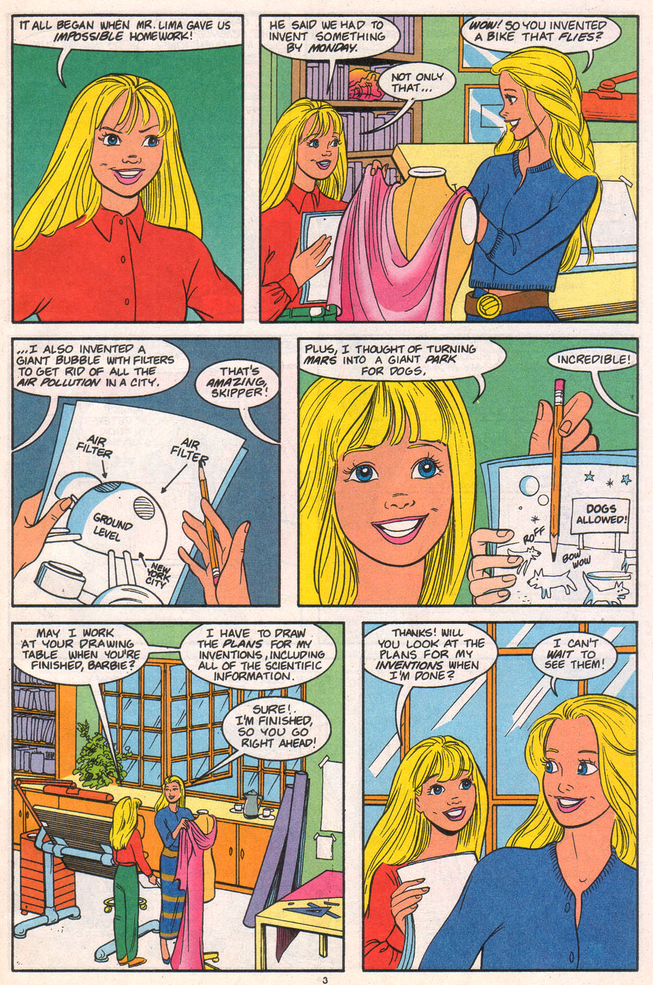 Read online Barbie comic -  Issue #59 - 5