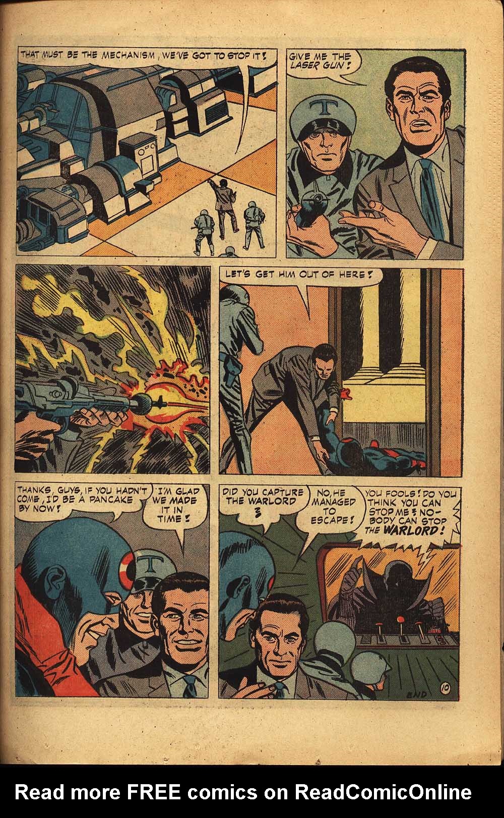 Read online T.H.U.N.D.E.R. Agents (1965) comic -  Issue #2 - 34