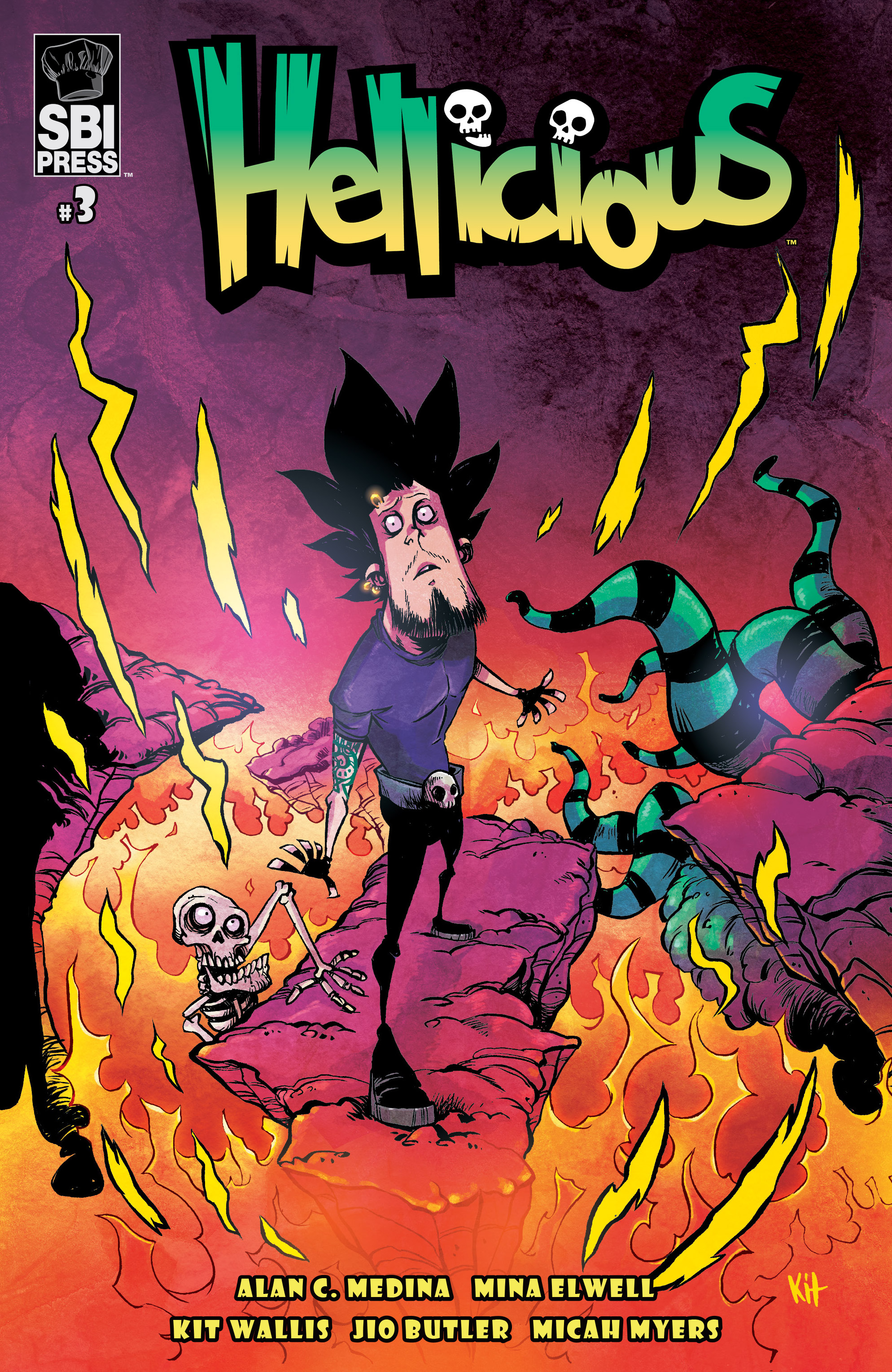 Read online Hellicious comic -  Issue #3 - 1