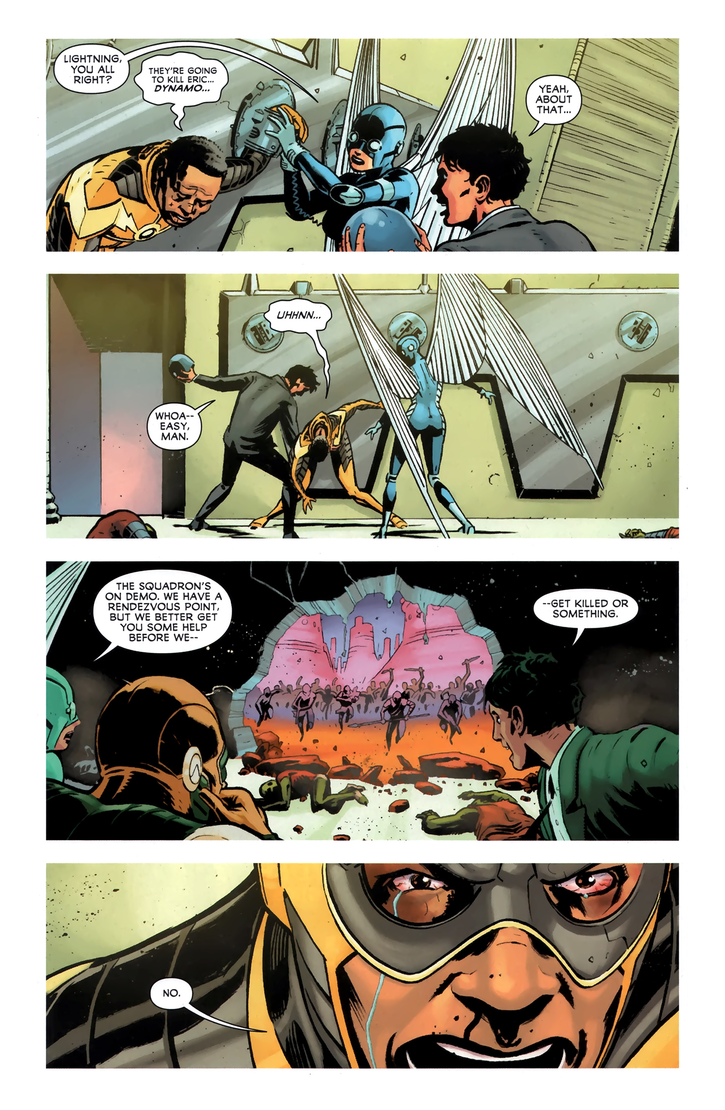 Read online T.H.U.N.D.E.R. Agents (2012) comic -  Issue #4 - 11