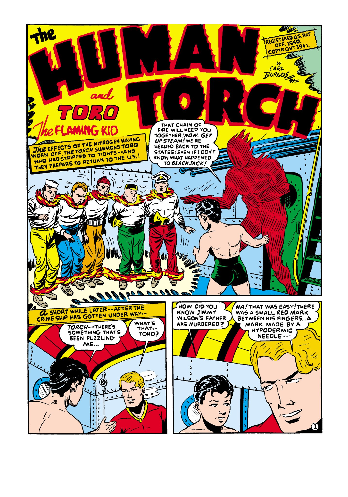 Read online Marvel Masterworks: Golden Age Human Torch comic -  Issue # TPB 1 (Part 2) - 64