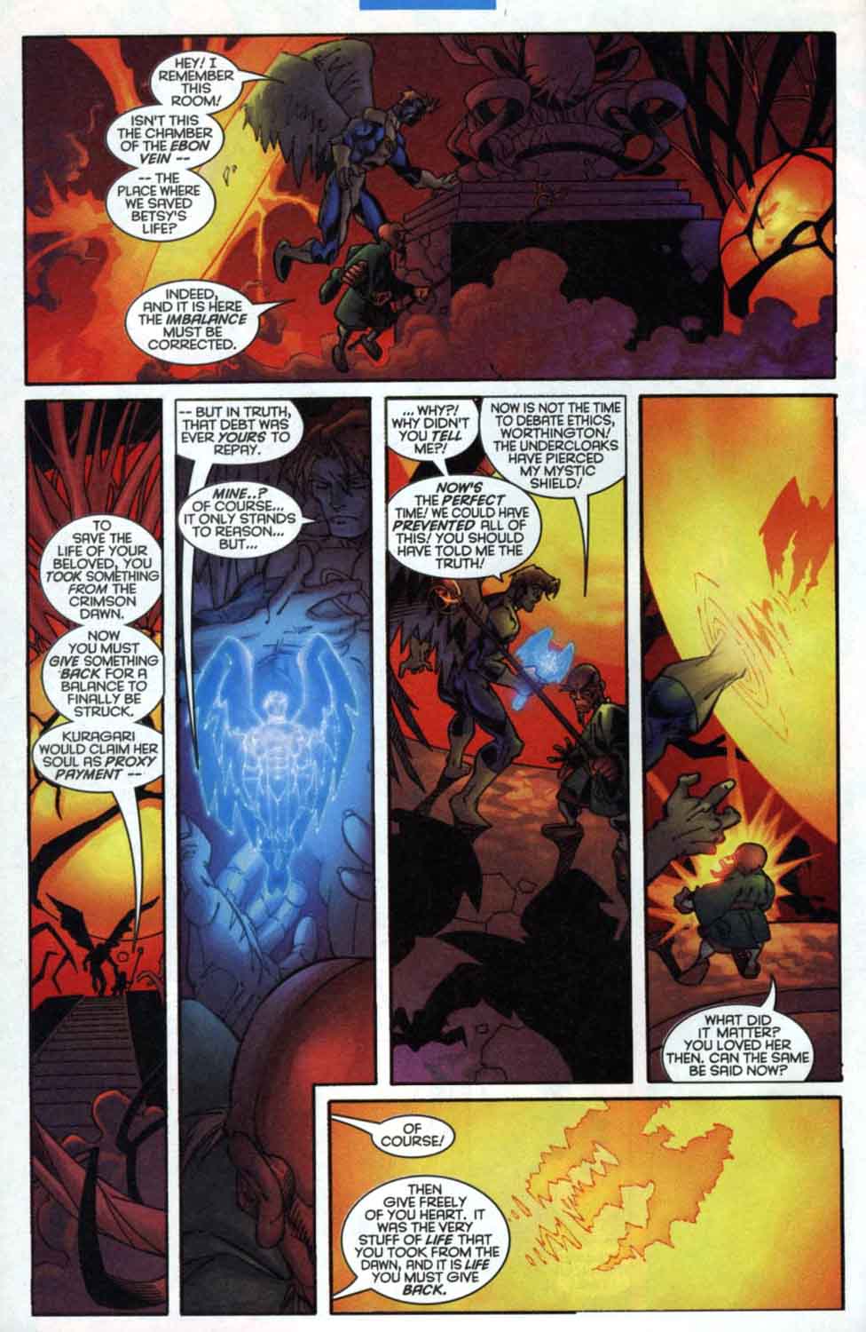 Read online Psylocke & Archangel Crimson Dawn comic -  Issue #4 - 13