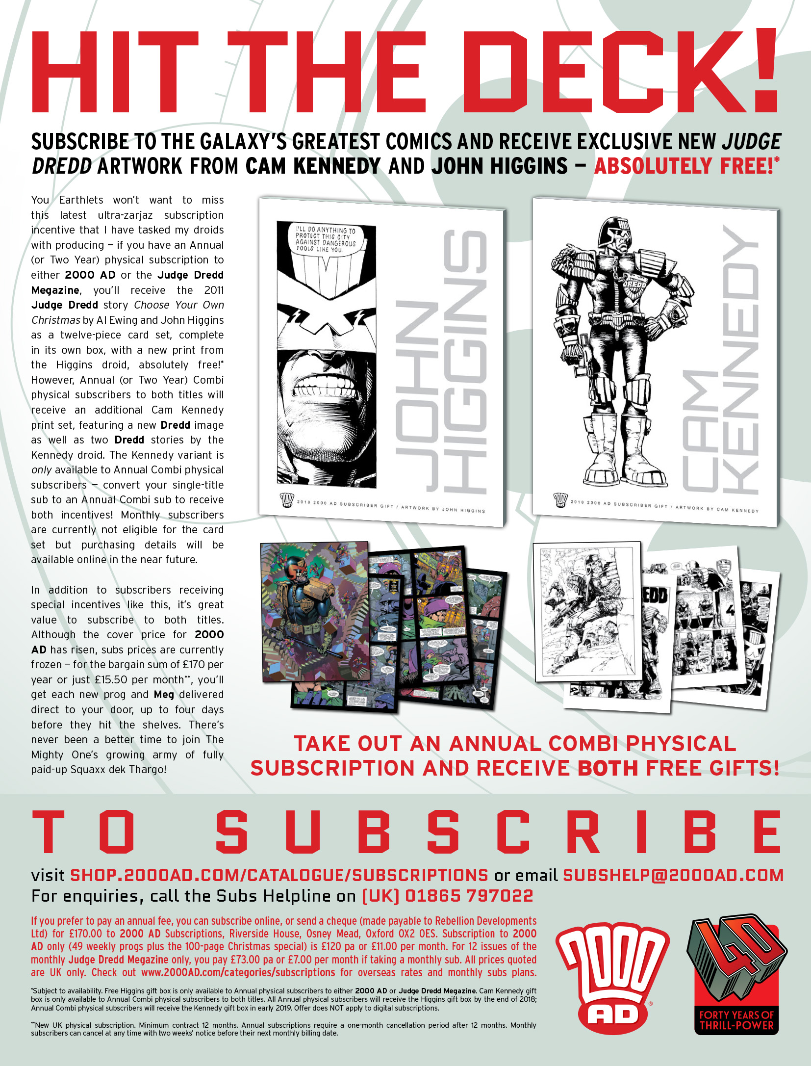 Read online Judge Dredd Megazine (Vol. 5) comic -  Issue #406 - 2