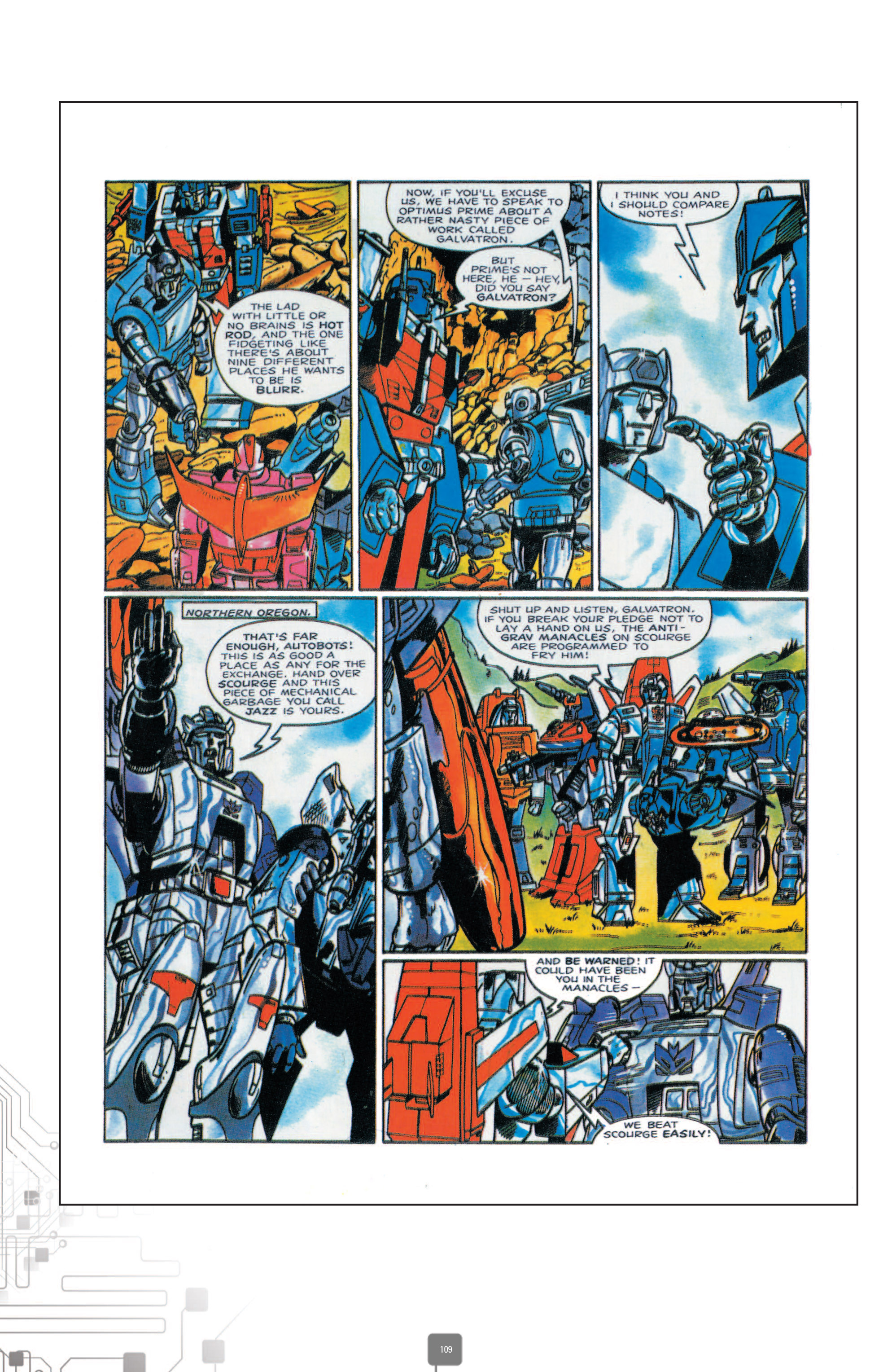 Read online The Transformers Classics UK comic -  Issue # TPB 3 - 110