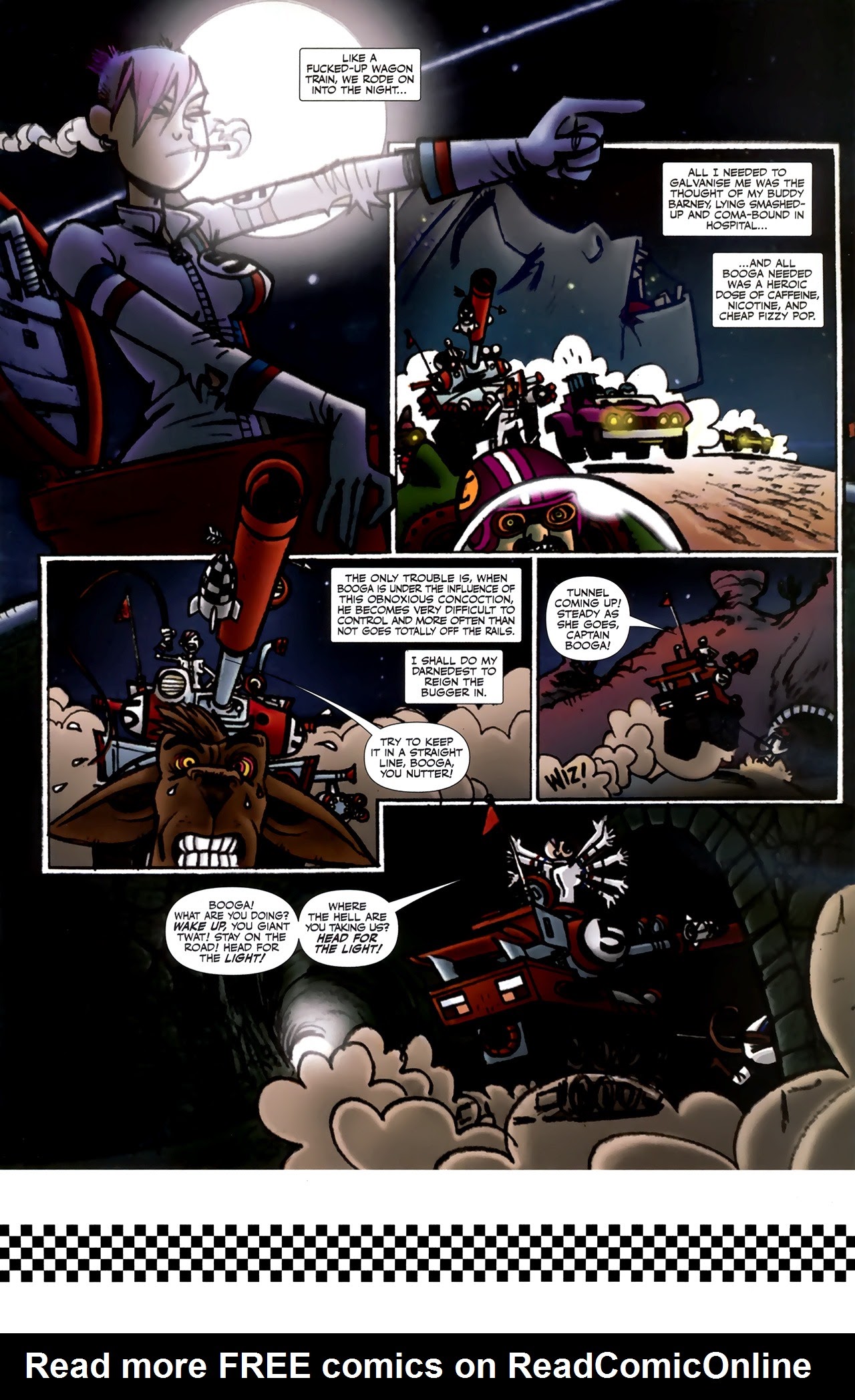 Read online Tank Girl: Skidmarks comic -  Issue #1 - 21