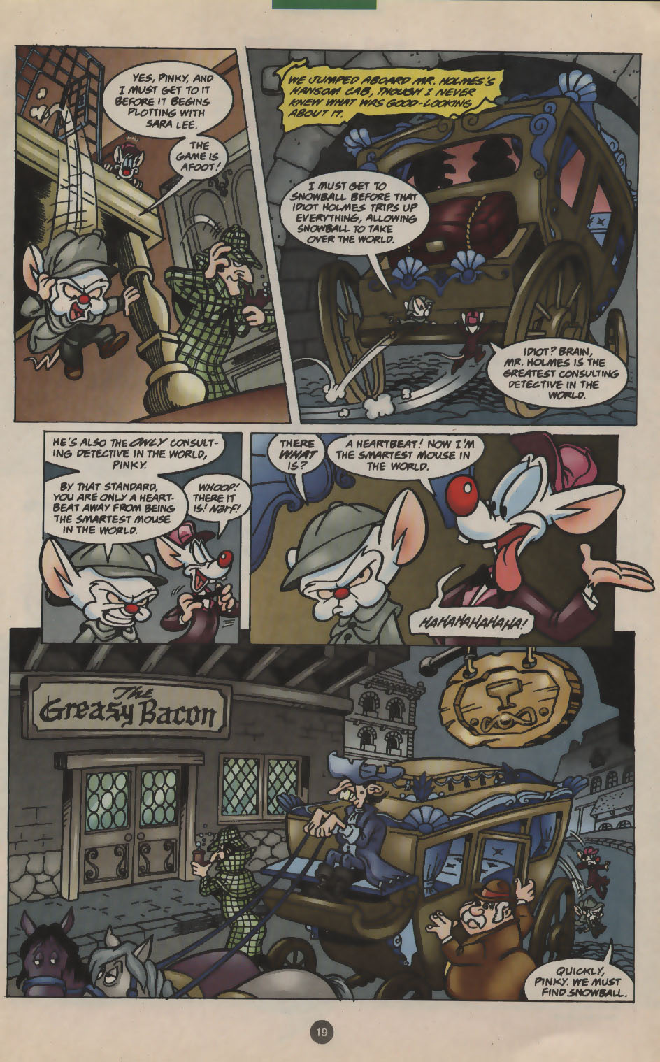 Read online Pinky and The Brain comic -  Issue #11 - 15