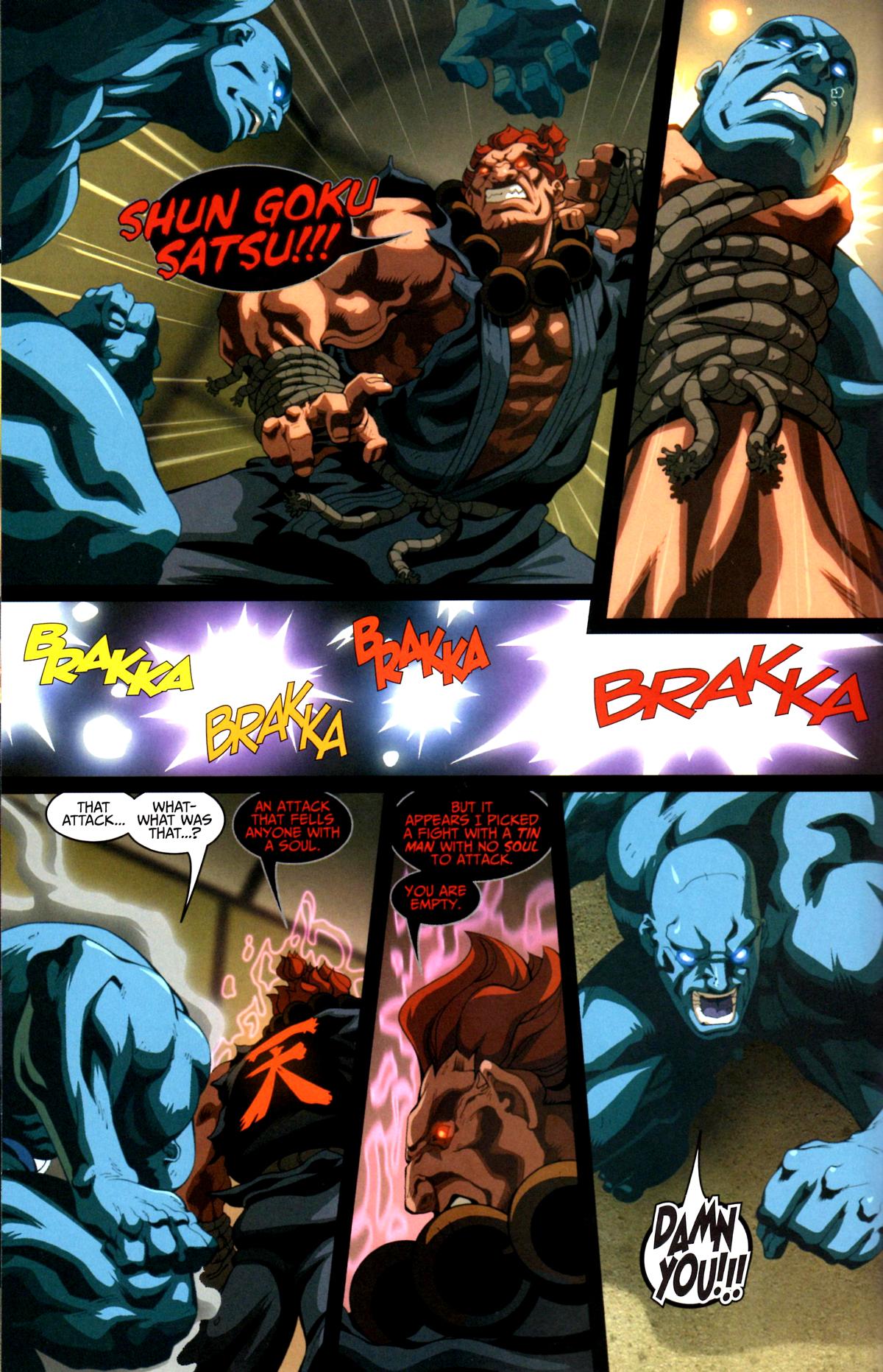 Read online Street Fighter IV comic -  Issue #4 - 16